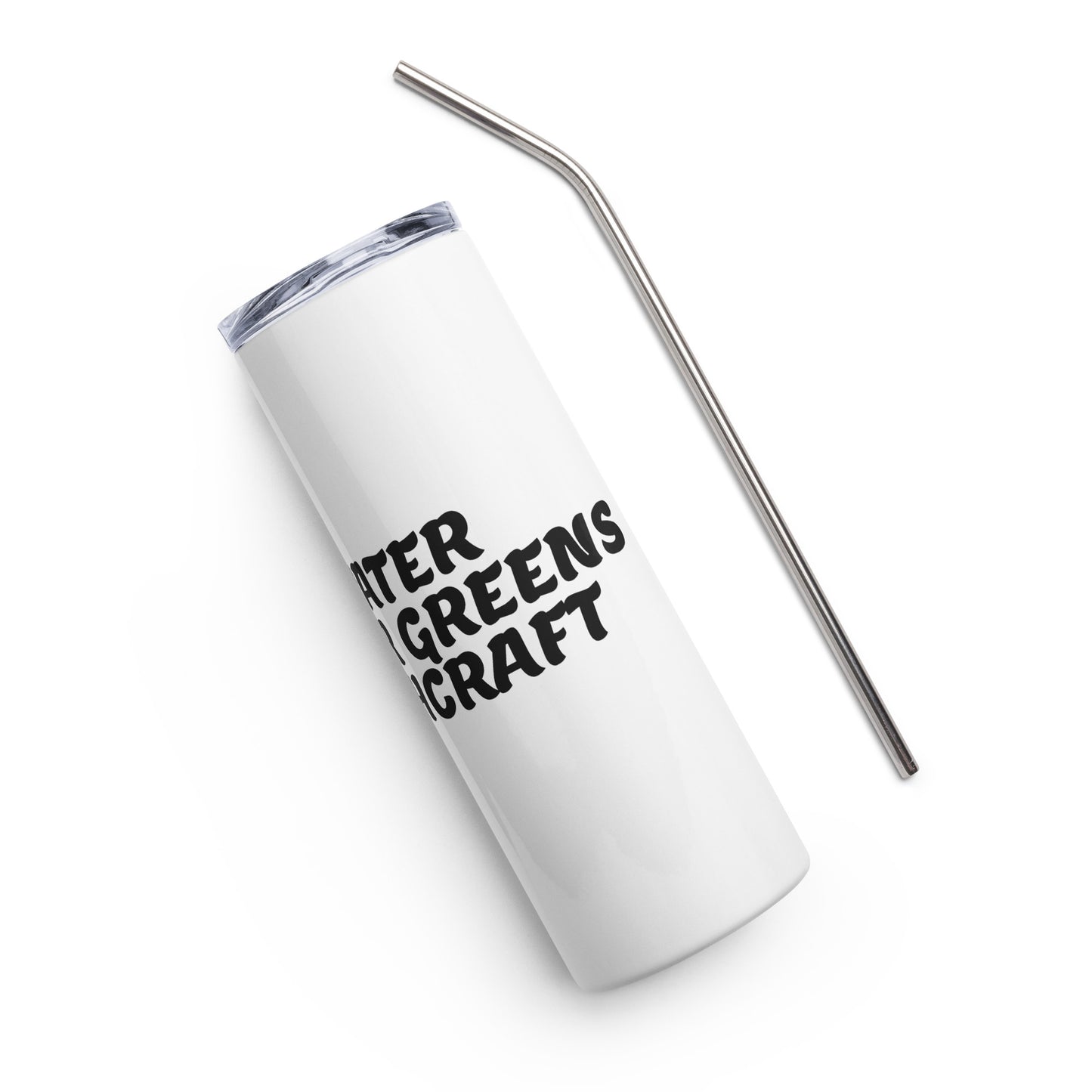 Do Witchcraft Stainless Steel Tumbler - White