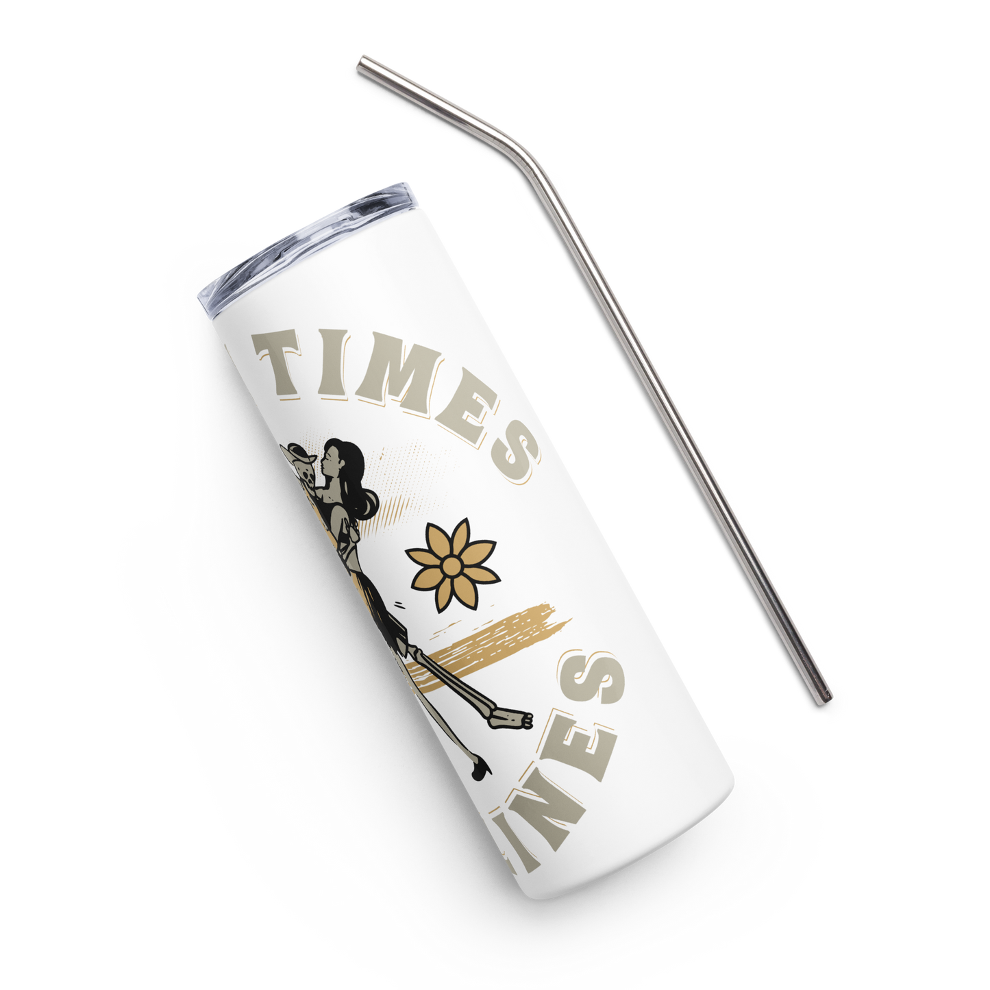 Spooky Times & Tan Lines Stainless Steel Tumbler