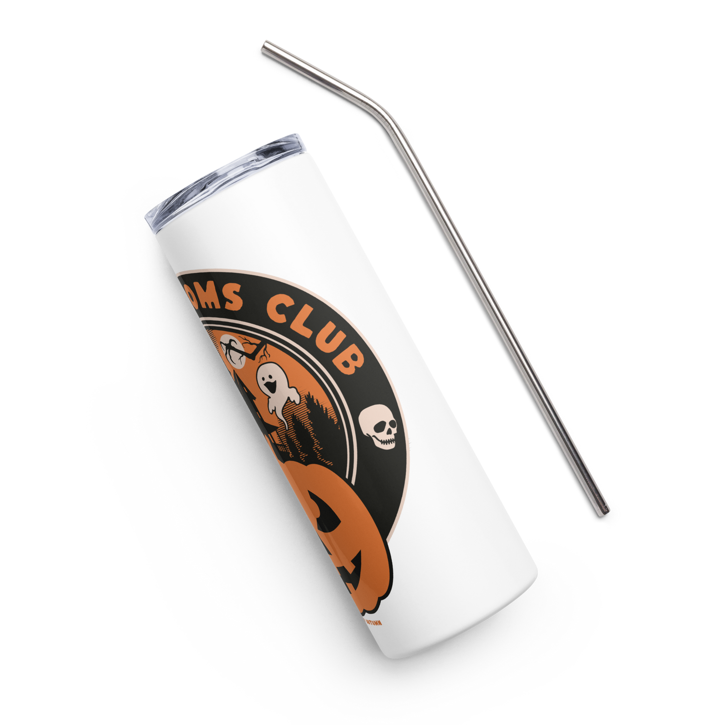 Spooky Moms Club Stainless Steel Tumbler