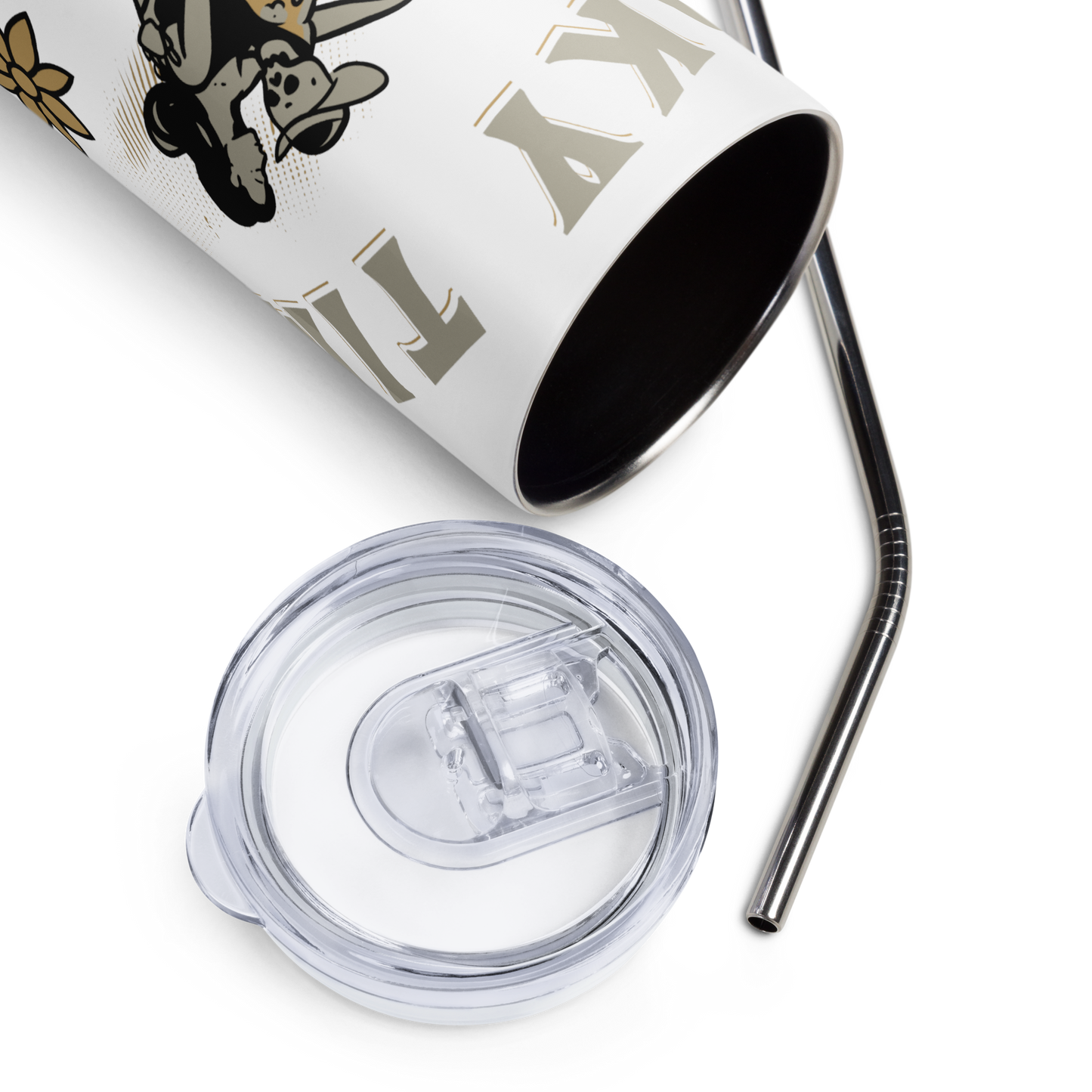 Spooky Times & Tan Lines Stainless Steel Tumbler