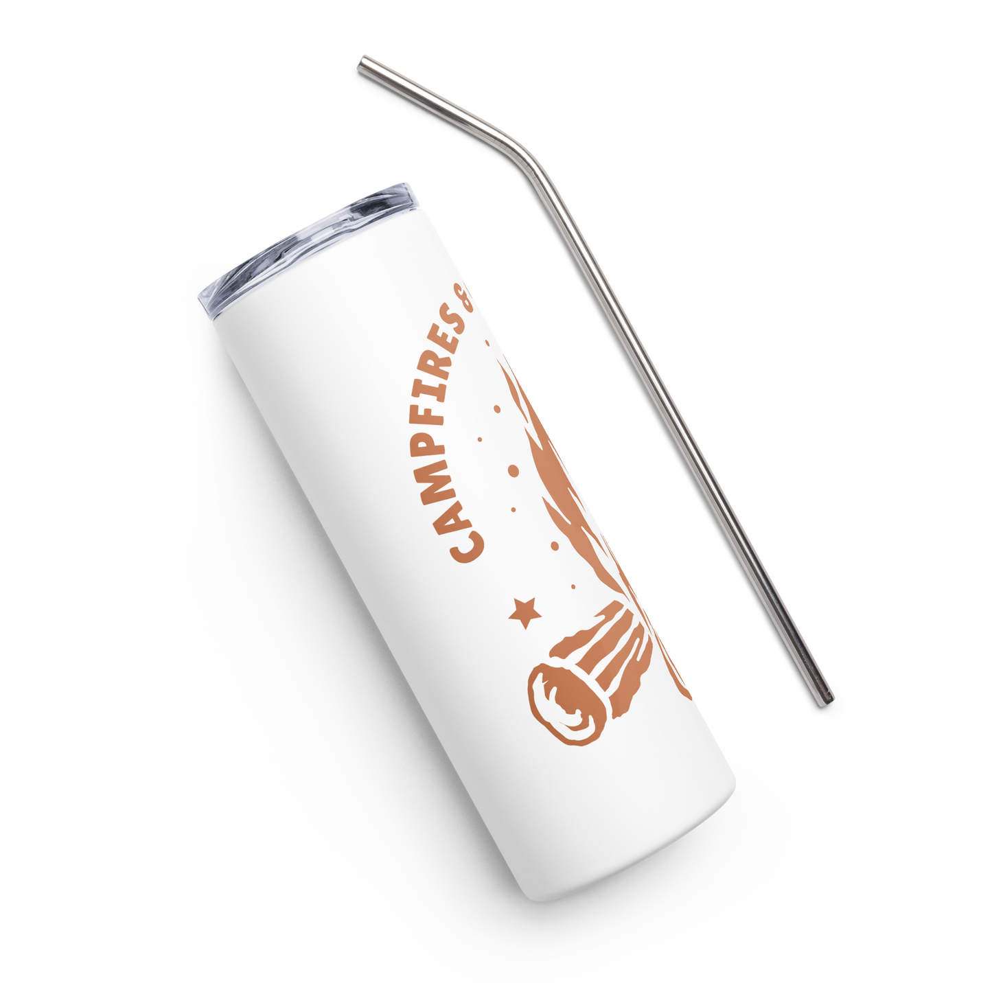 Campfires & Ghost Stories Stainless Steel Tumbler