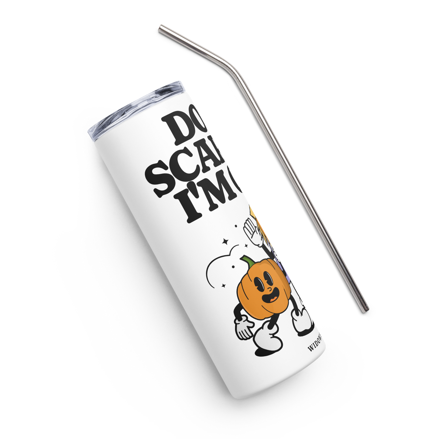 Don't Scare Me Stainless Steel Tumbler