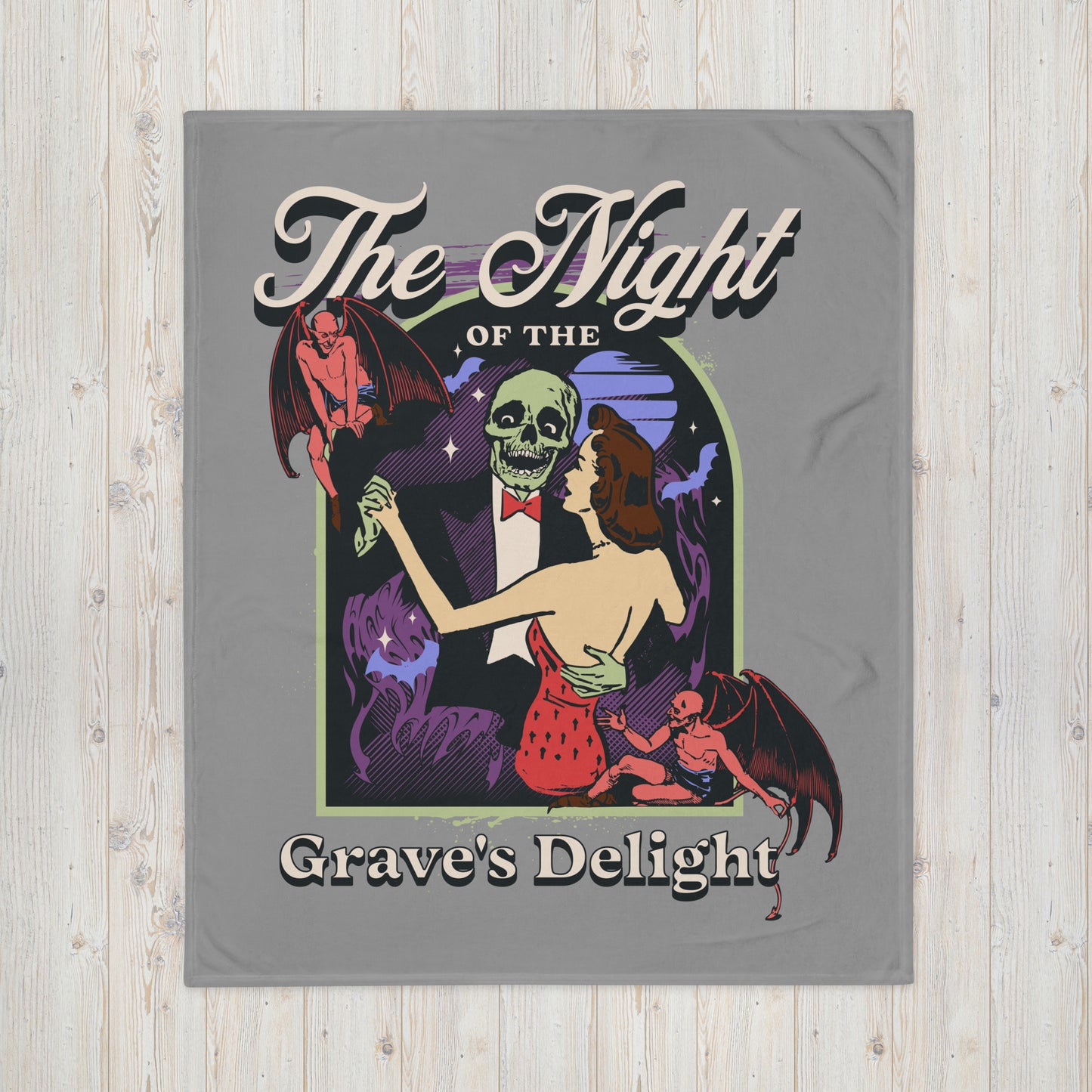 Grave's Delight Throw Blanket