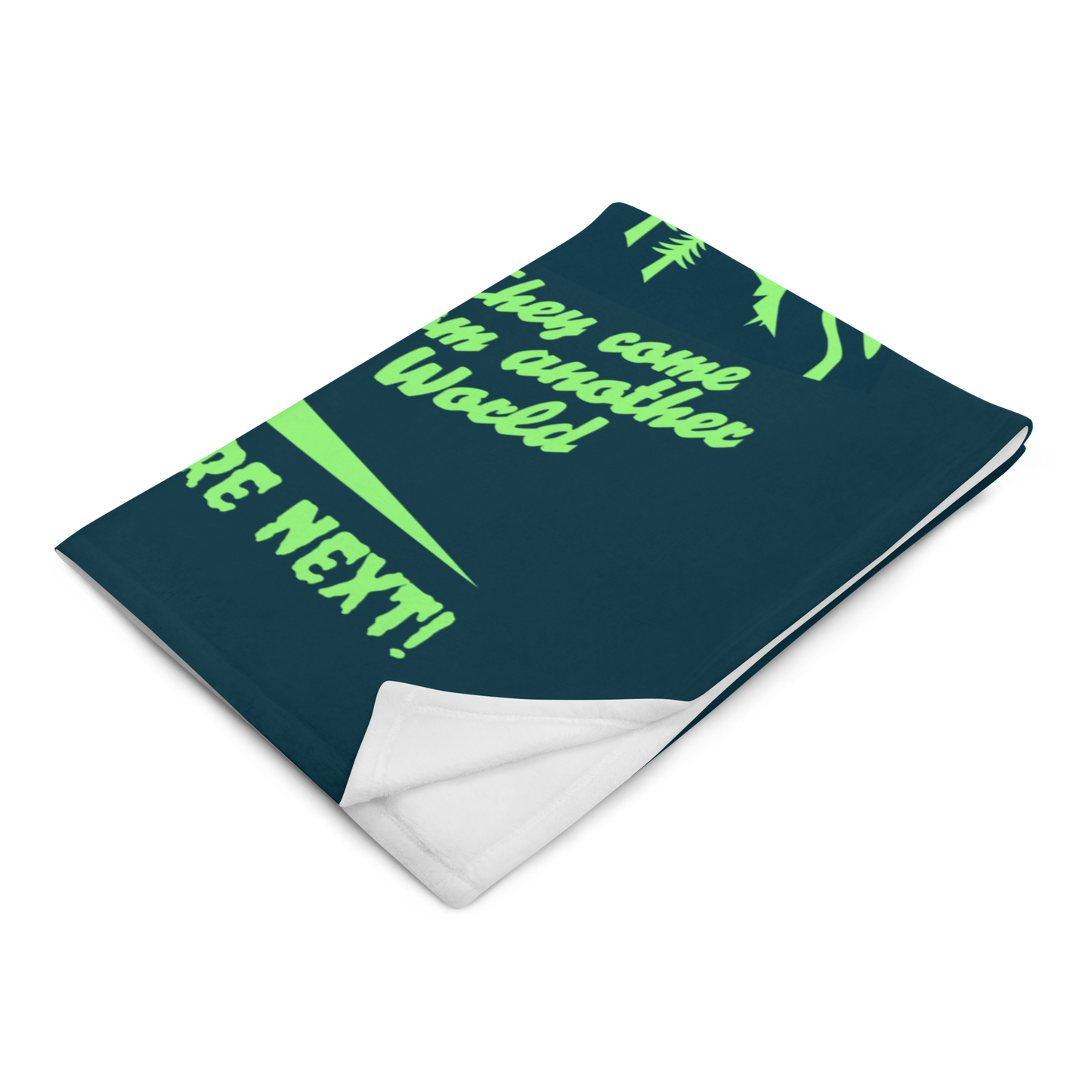 Body Snatchers Throw Blanket