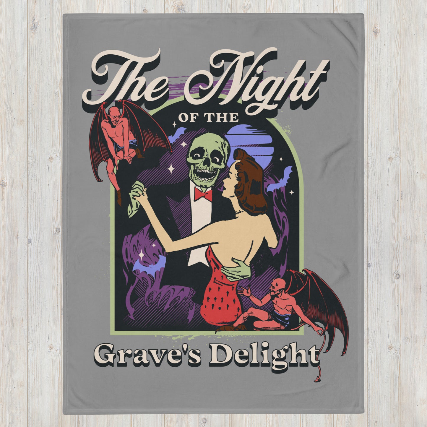 Grave's Delight Throw Blanket