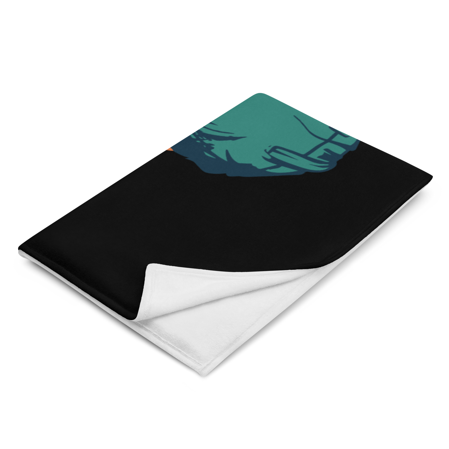 Feelin' Alive Throw Blanket - Black