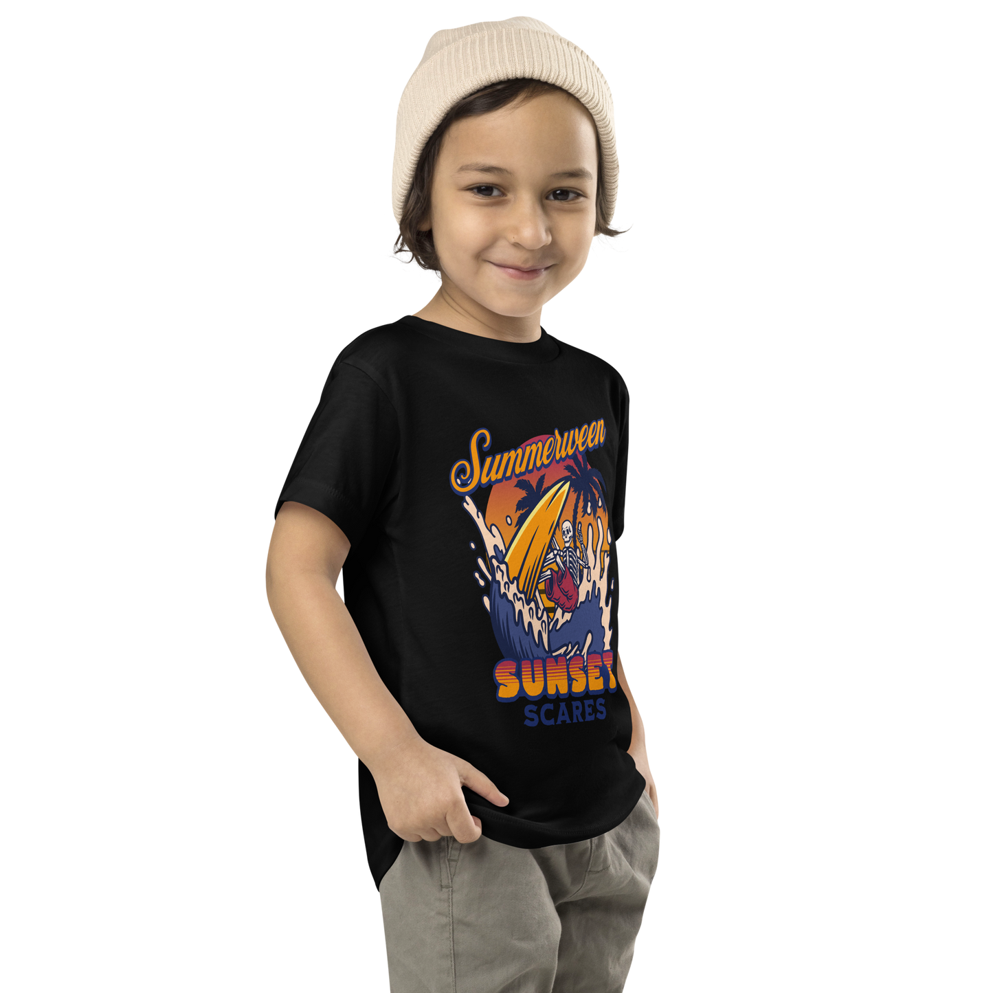 Sunset Scares Toddler Tee