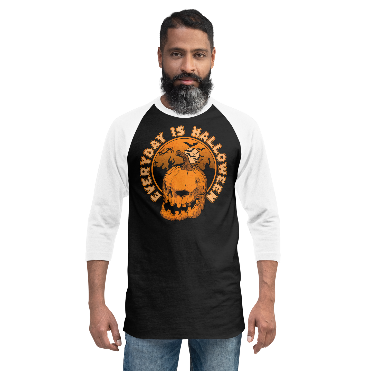 Eternal Halloween Baseball Tee