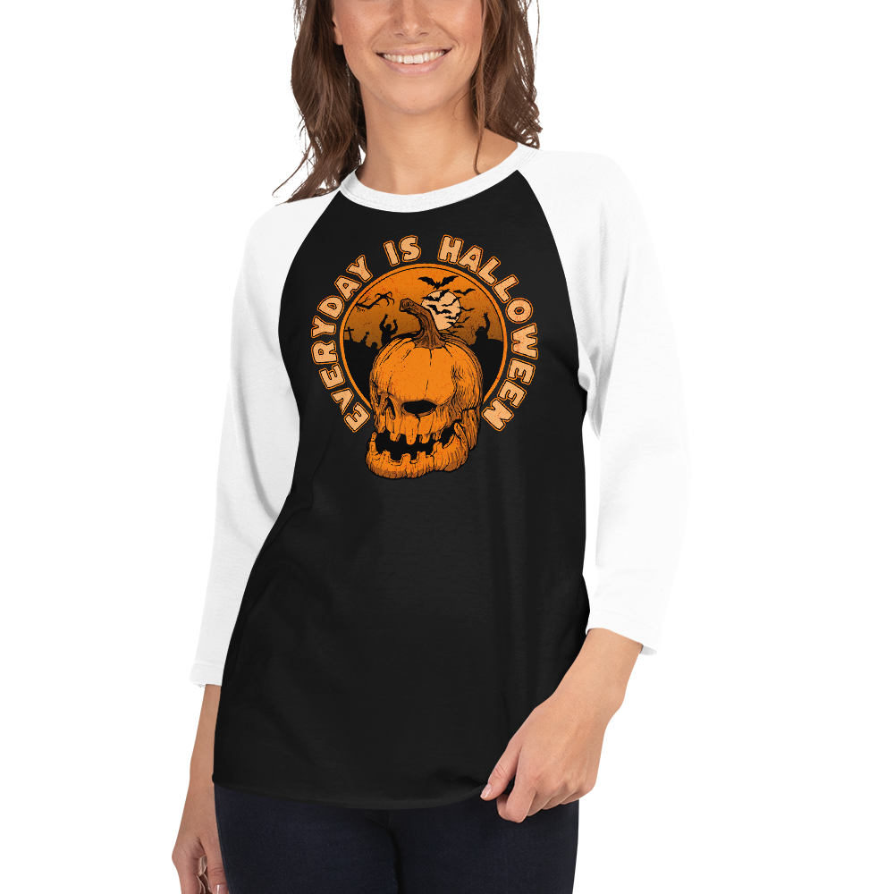 Eternal Halloween Baseball Tee
