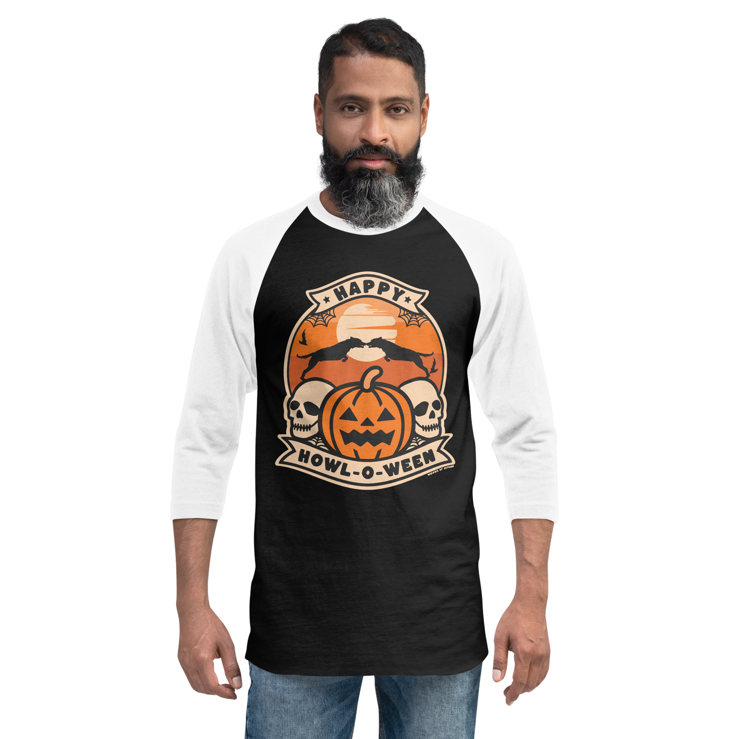 Howl-O-Ween Baseball Tee