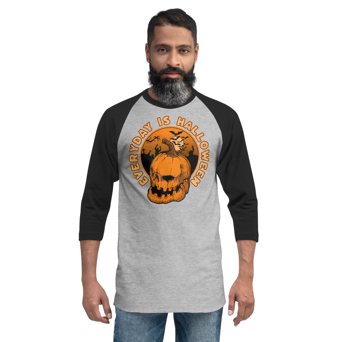 Eternal Halloween Baseball Tee