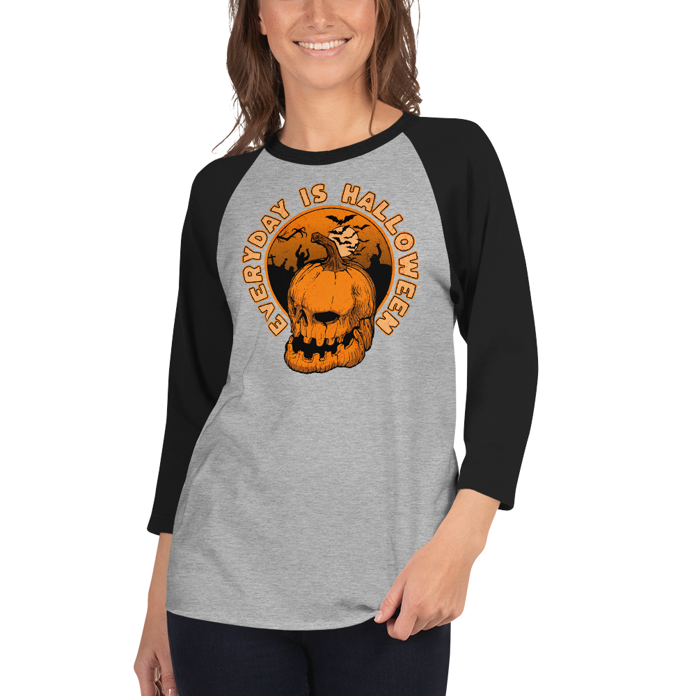 Eternal Halloween Baseball Tee