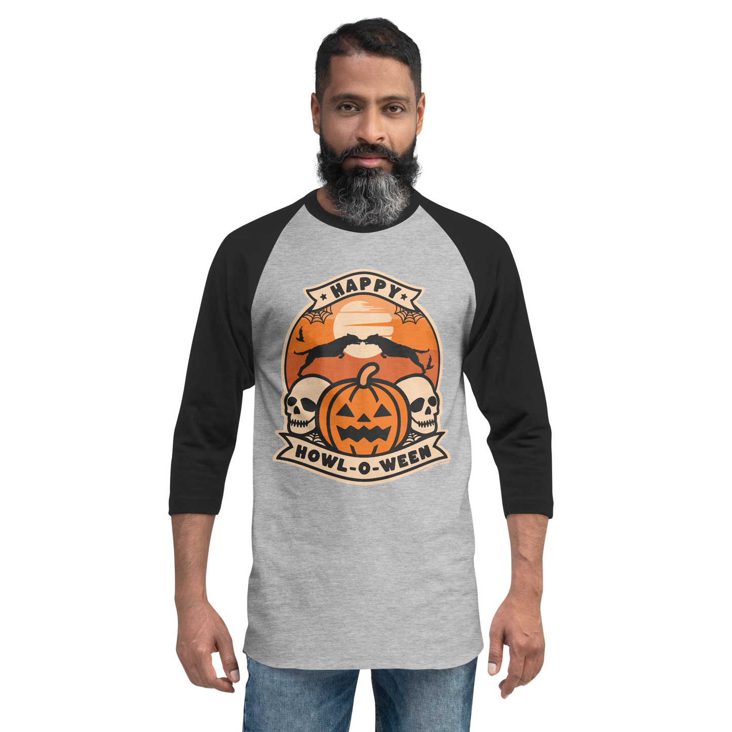 Howl-O-Ween Baseball Tee