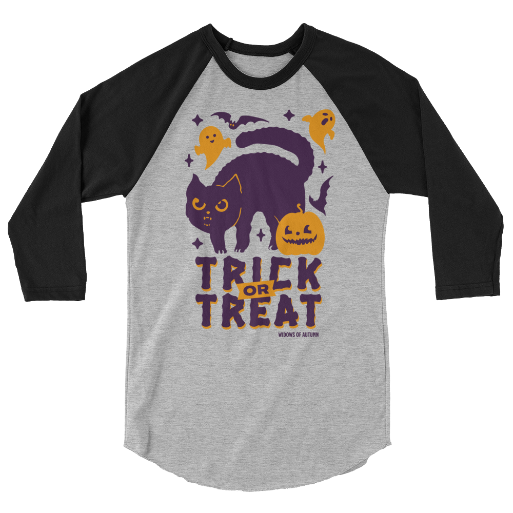Trick Or Treat Baseball Tee