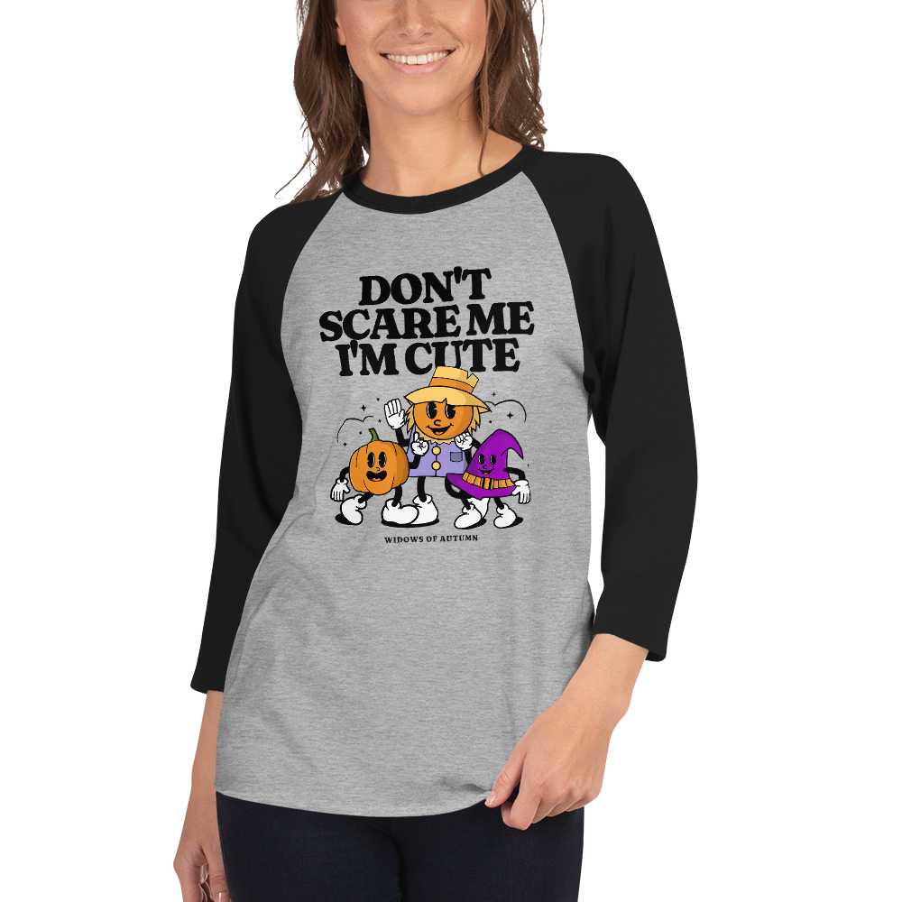 Don't Scare Me Baseball Tee
