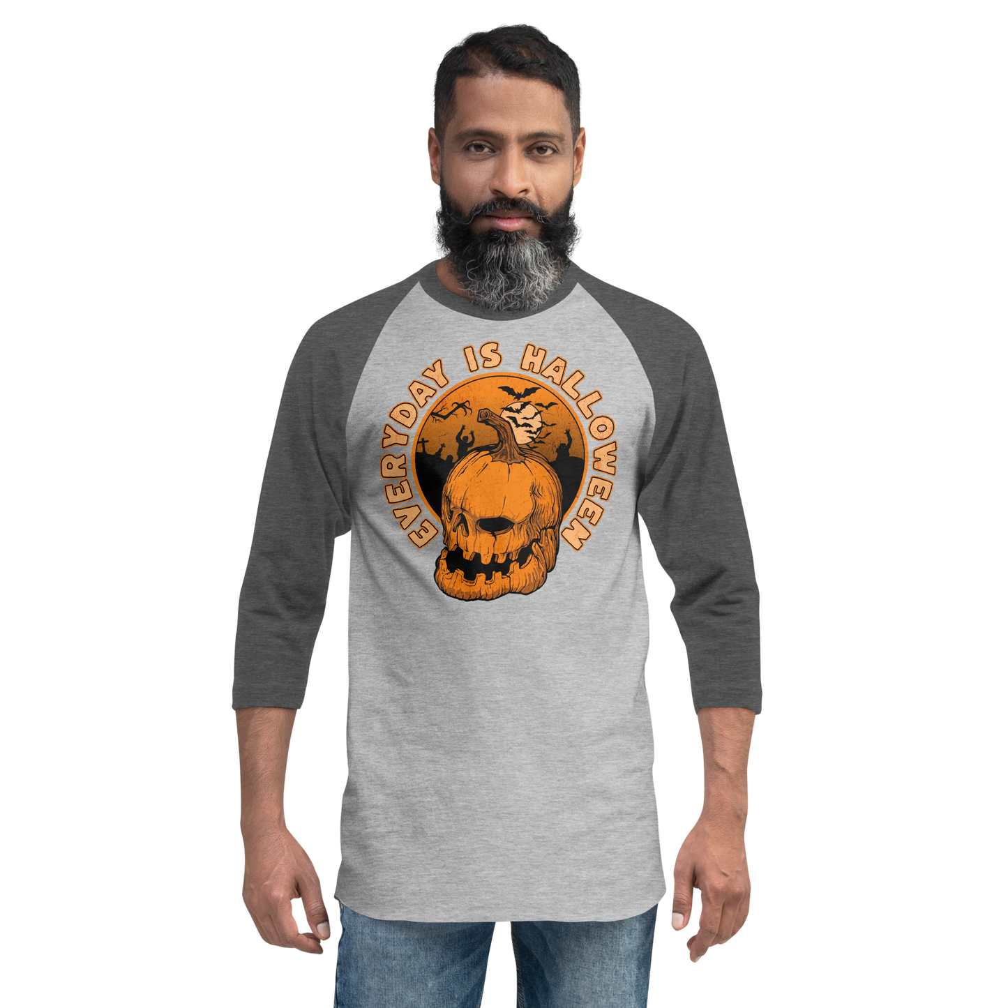 Eternal Halloween Baseball Tee