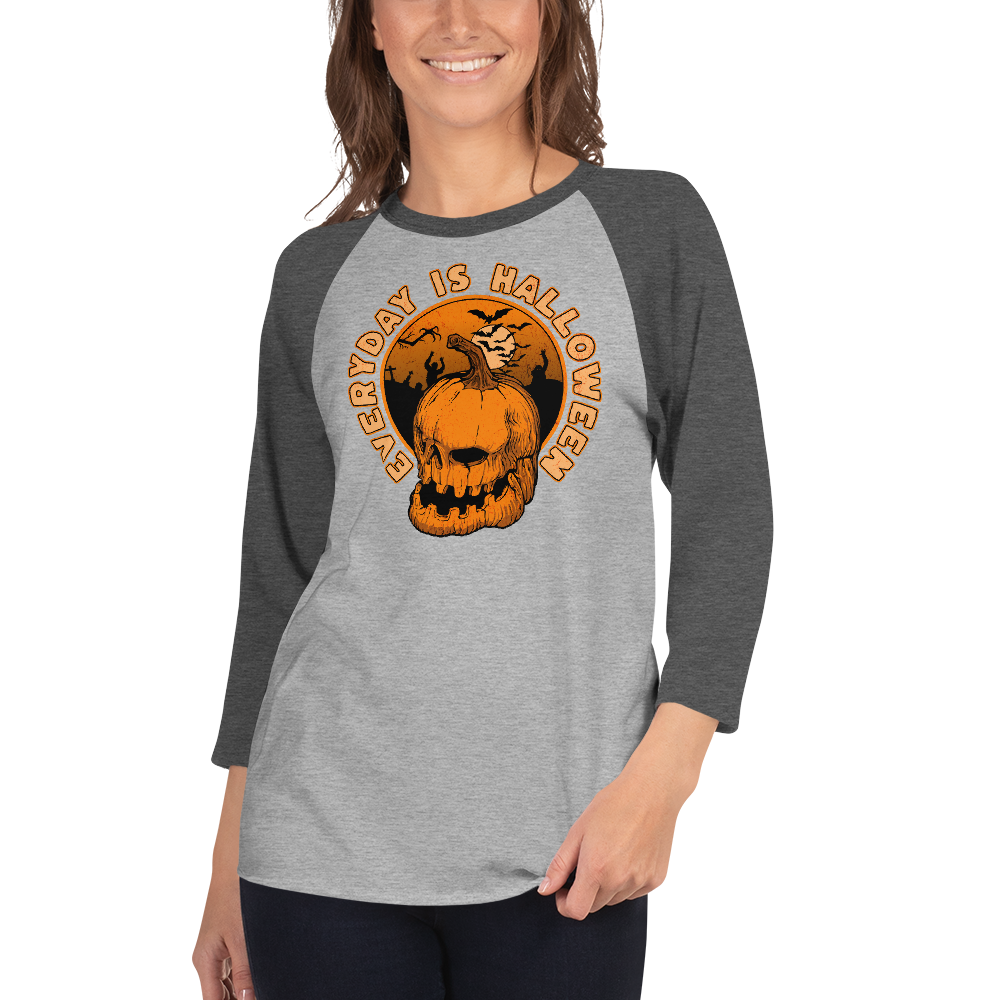 Eternal Halloween Baseball Tee