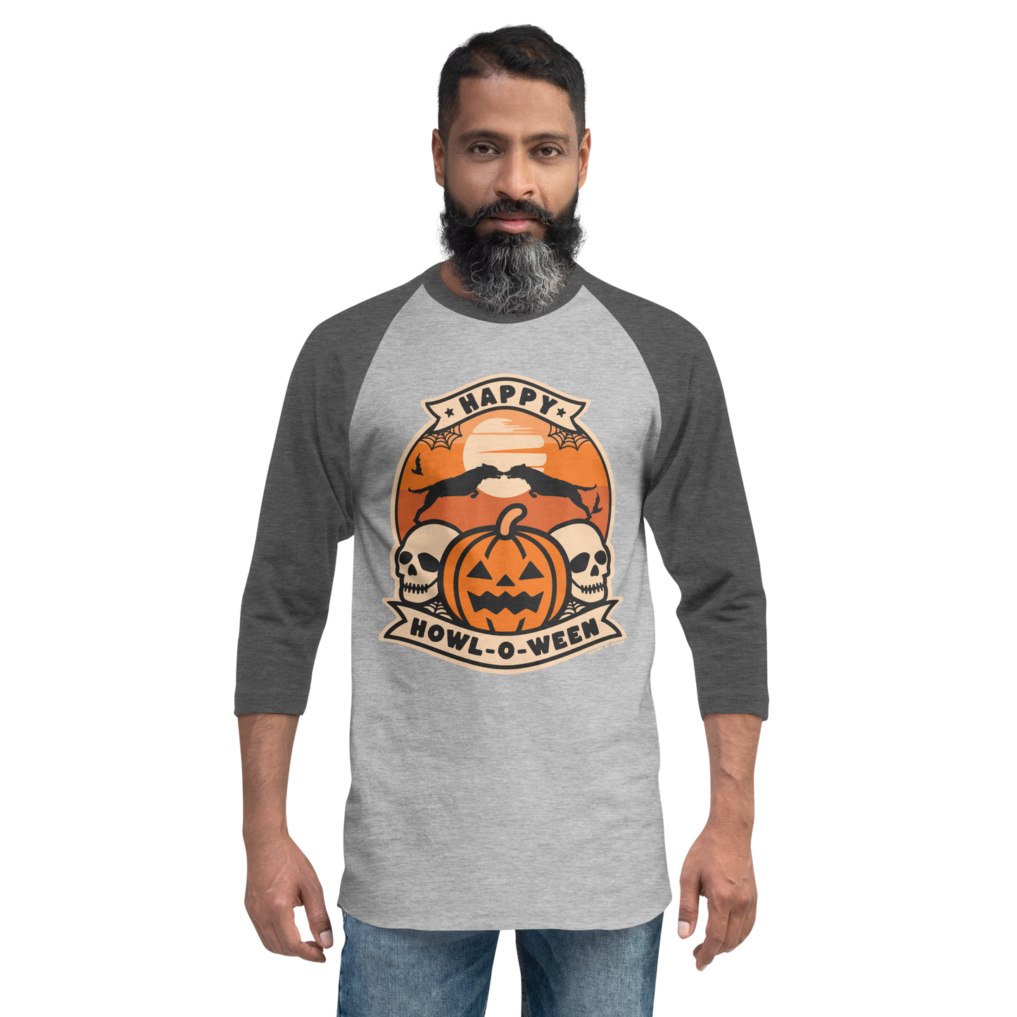 Howl-O-Ween Baseball Tee