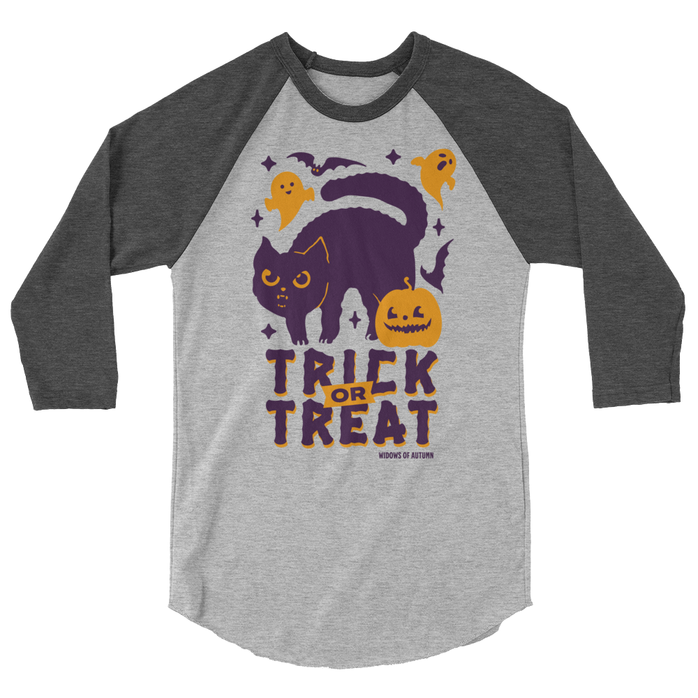 Trick Or Treat Baseball Tee
