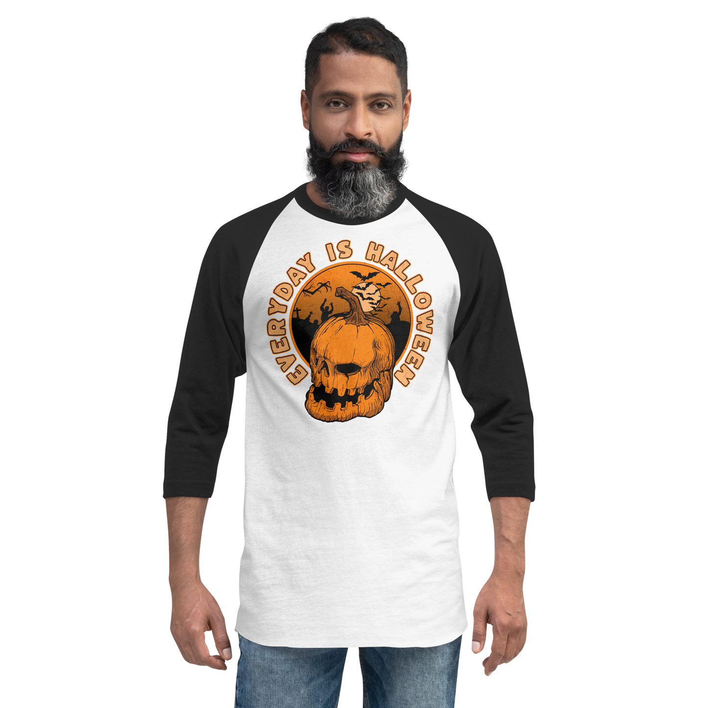 Eternal Halloween Baseball Tee