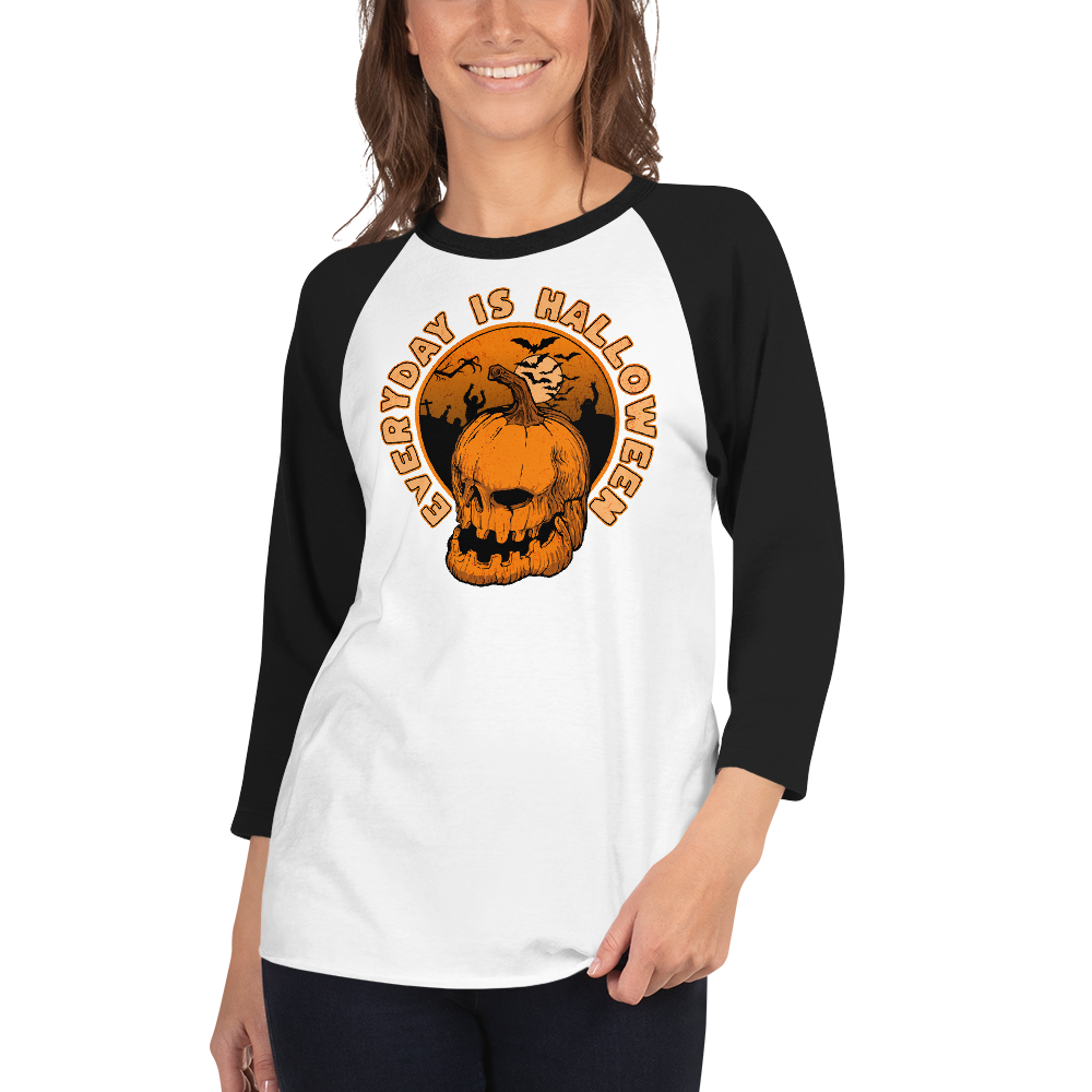 Eternal Halloween Baseball Tee