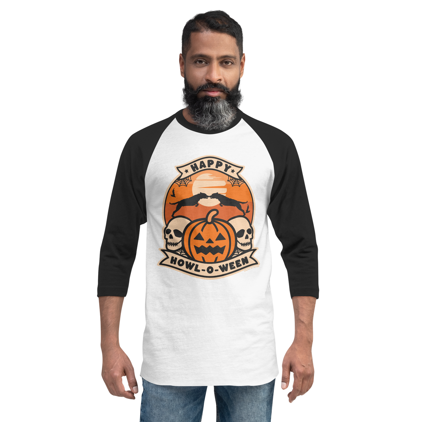 Howl-O-Ween Baseball Tee