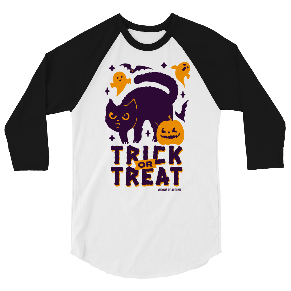 Trick Or Treat Baseball Tee
