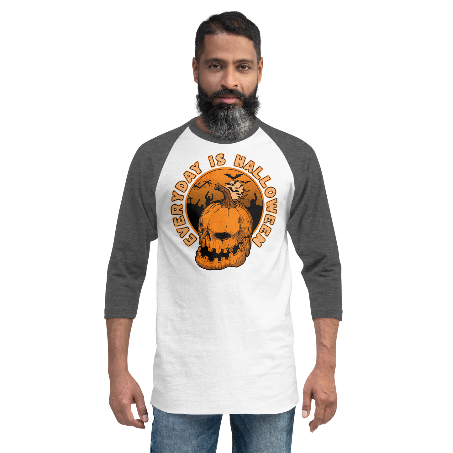 Eternal Halloween Baseball Tee