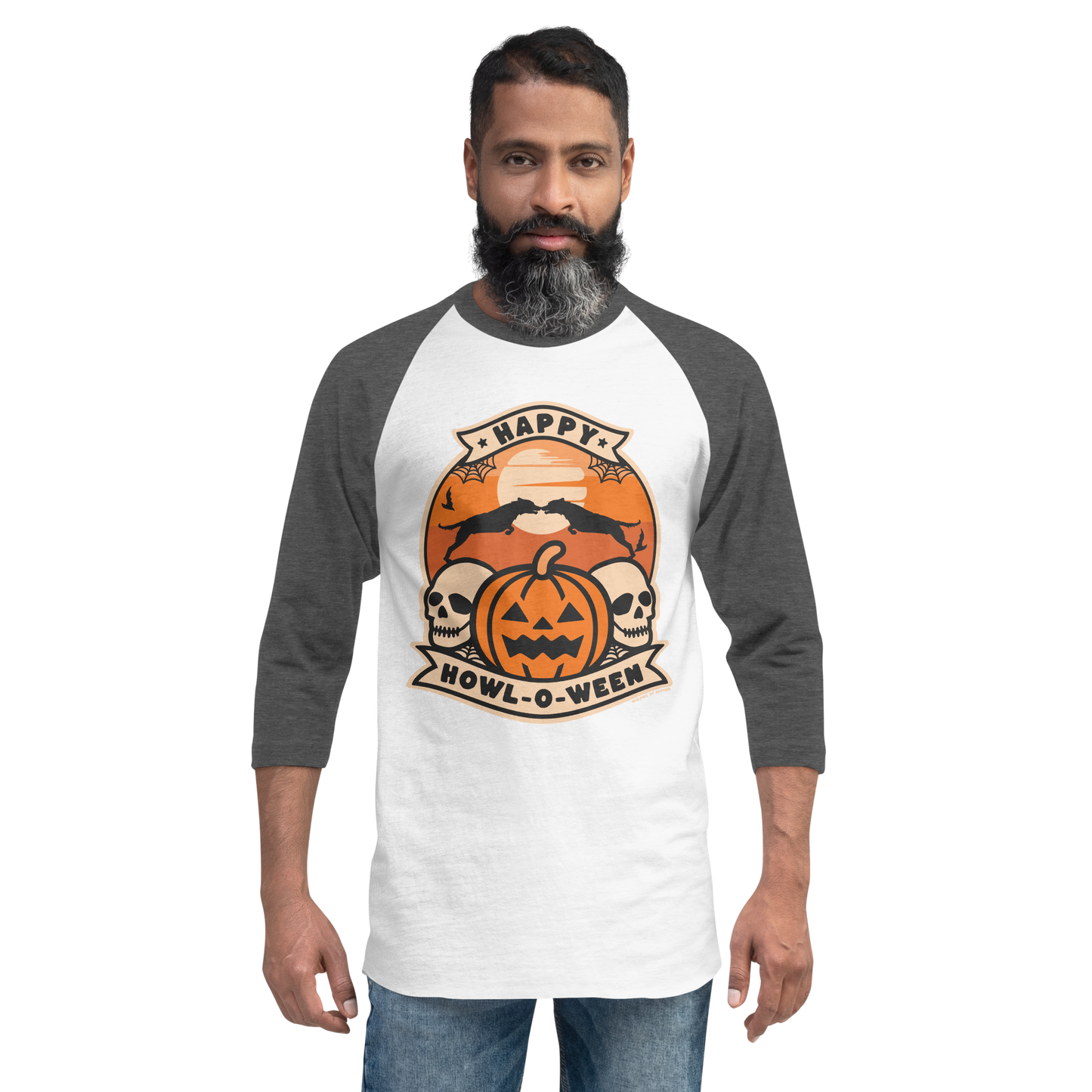 Howl-O-Ween Baseball Tee