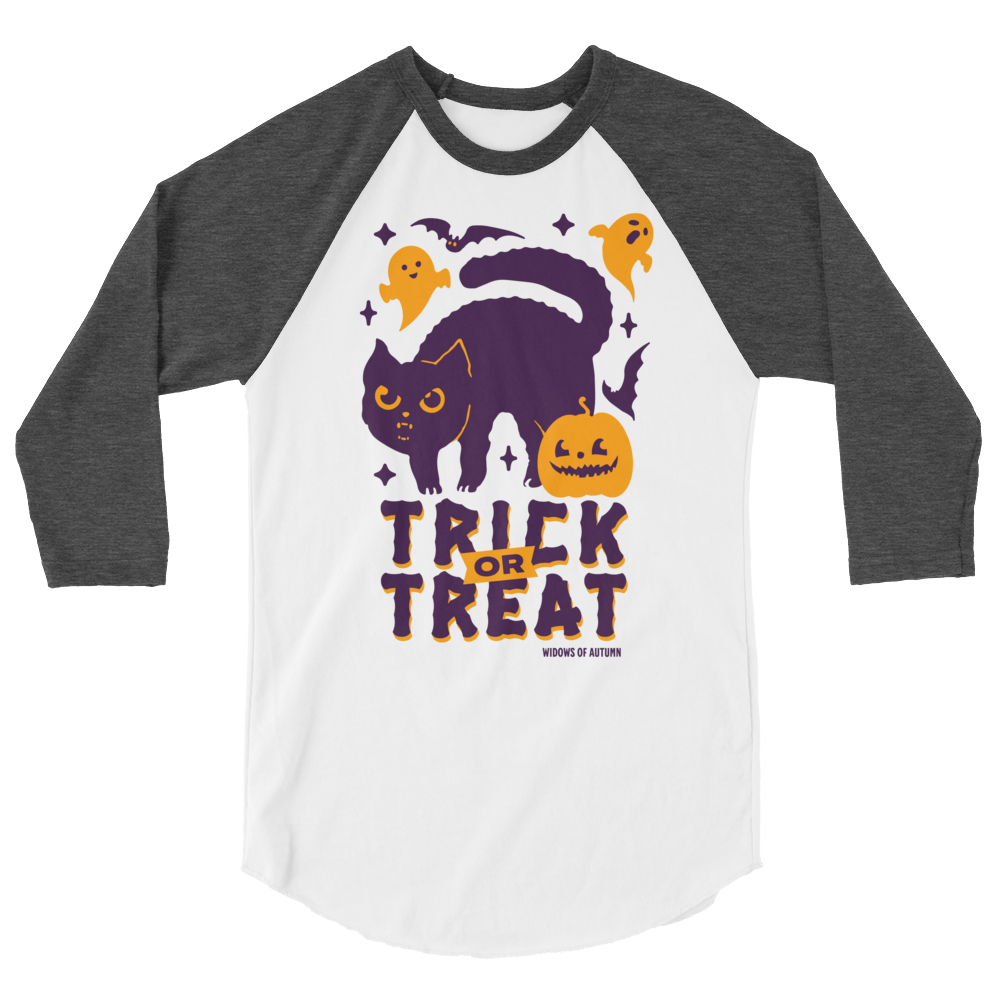 Trick Or Treat Baseball Tee