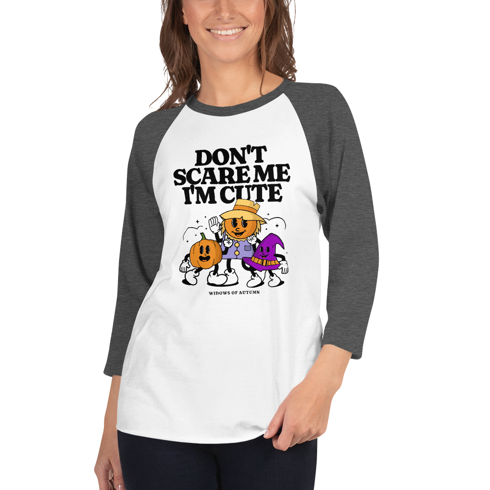 Don't Scare Me Baseball Tee