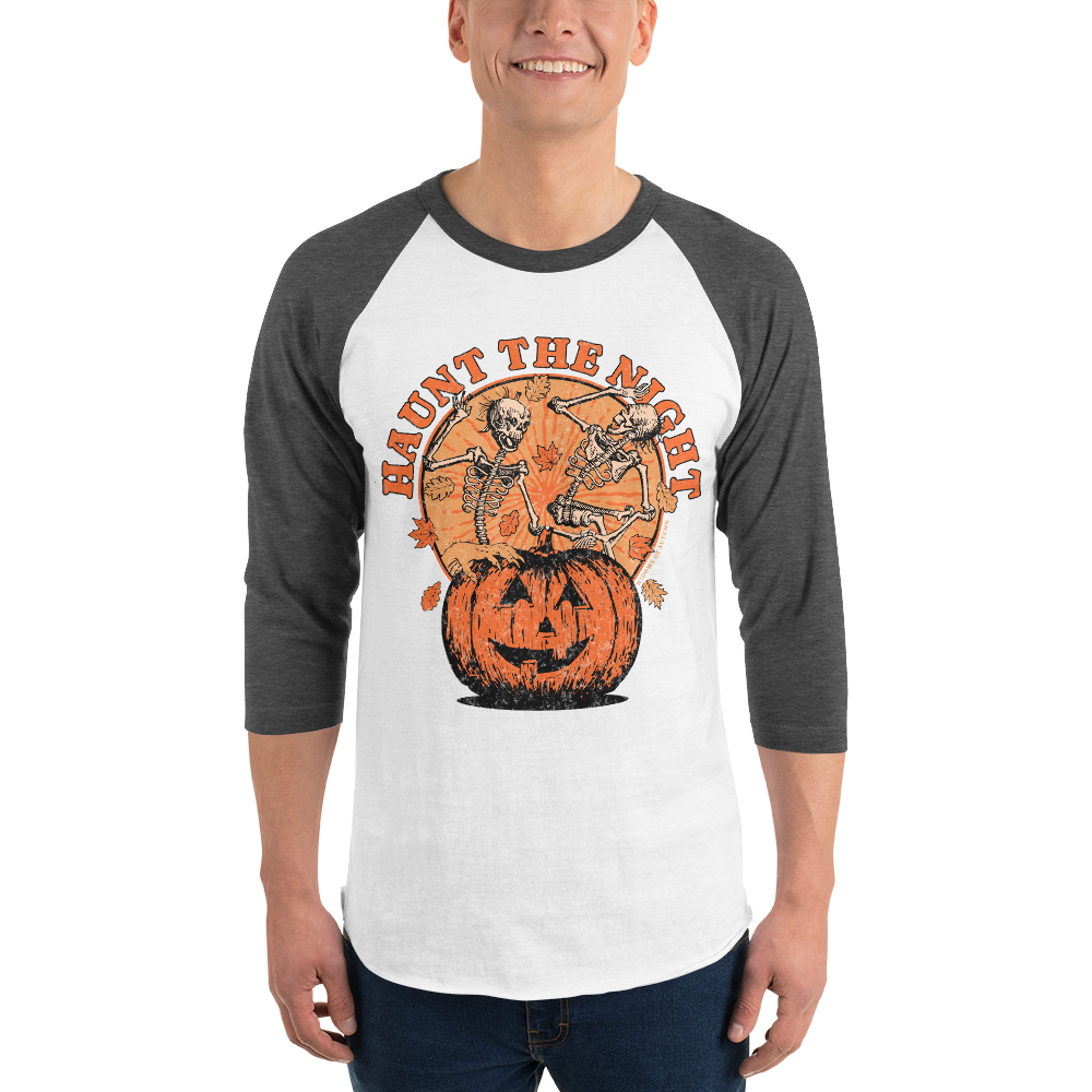 Haunt The Night Baseball Tee