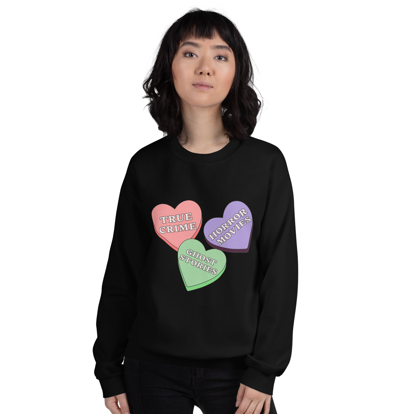 Candy Hearts Sweatshirt