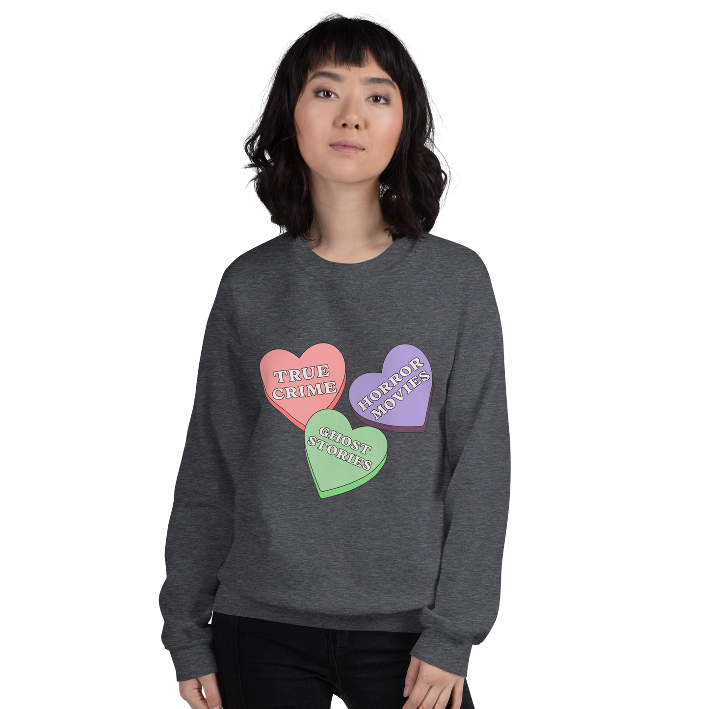 Candy Hearts Sweatshirt