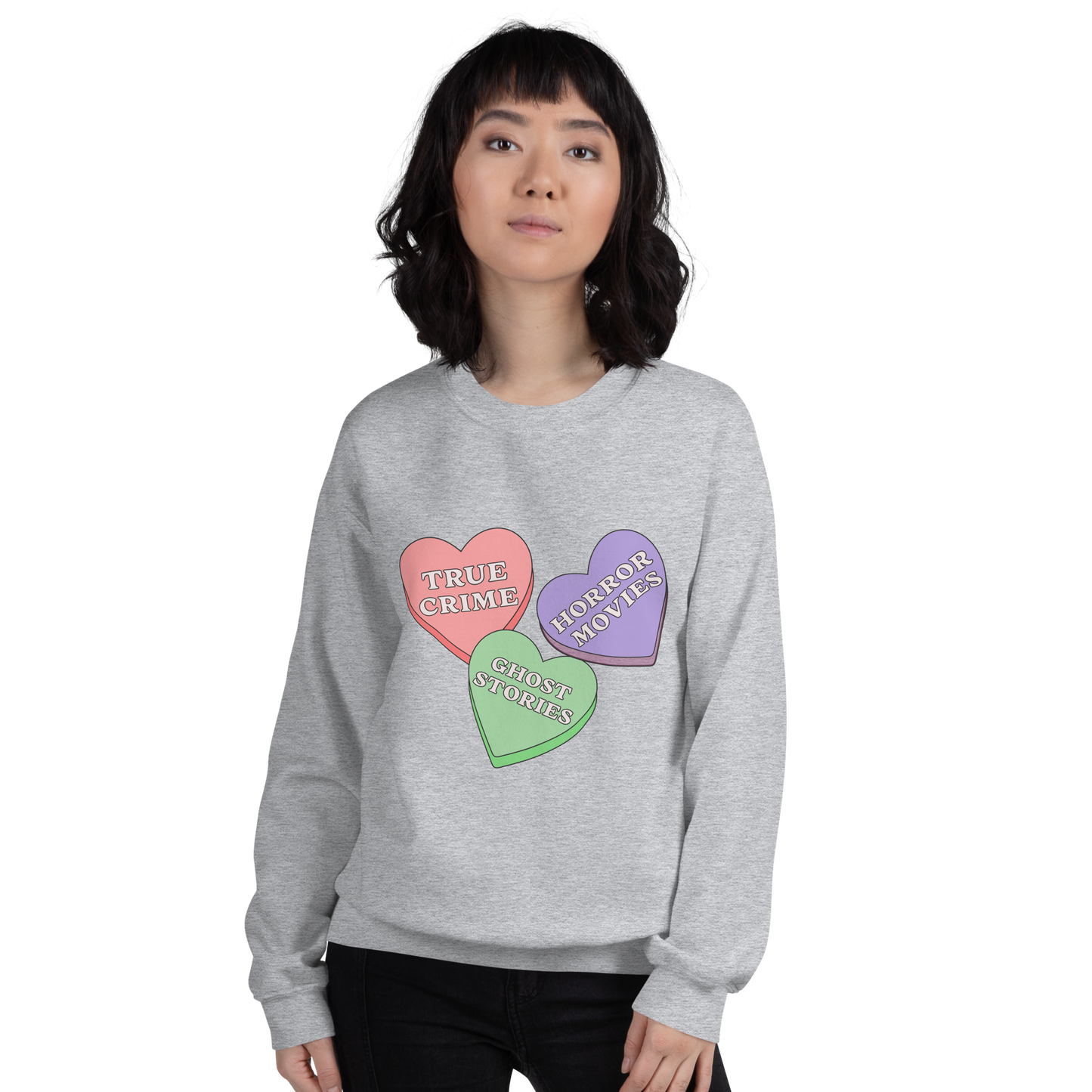 Candy Hearts Sweatshirt