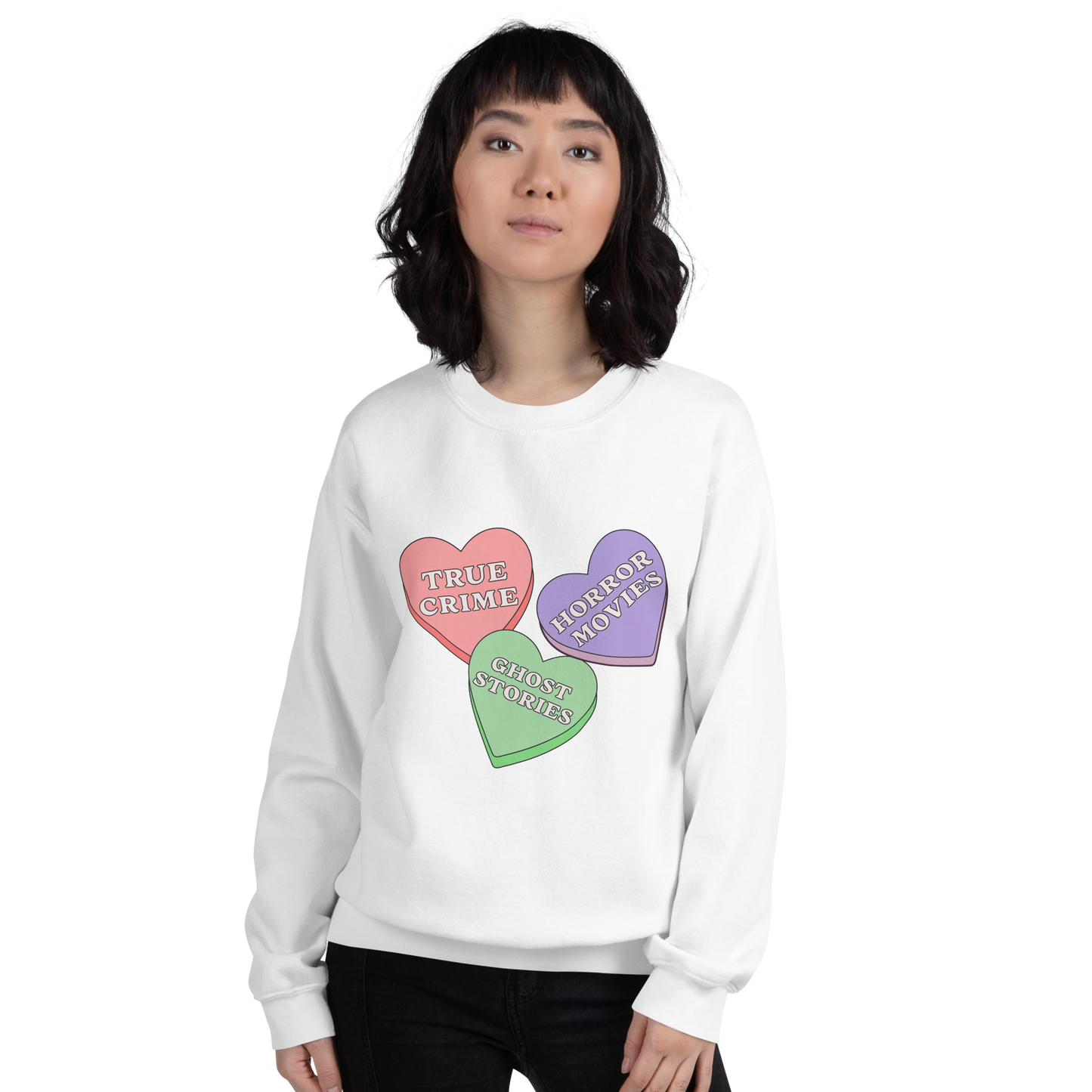 Candy Hearts Sweatshirt