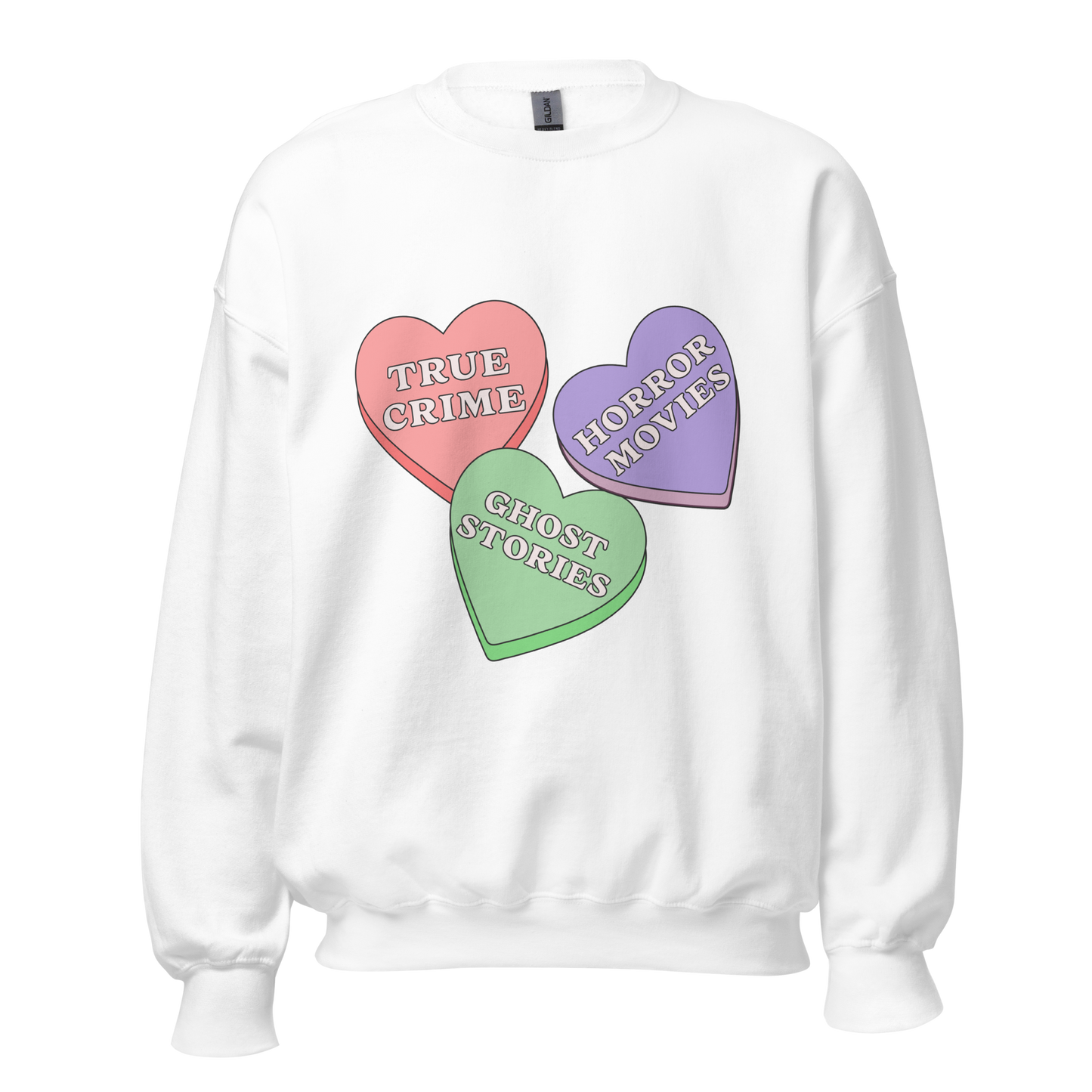 Candy Hearts Sweatshirt
