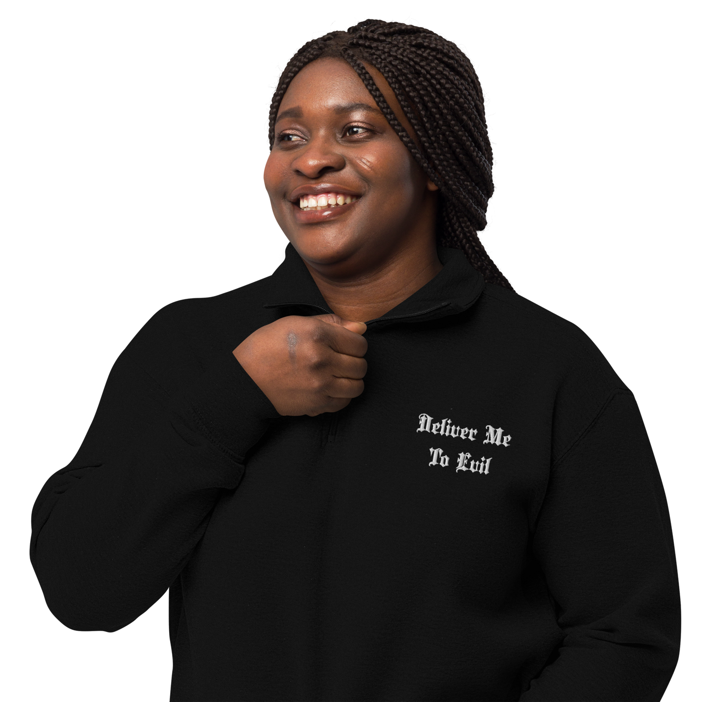 Deliver Me To Evil Fleece Pullover