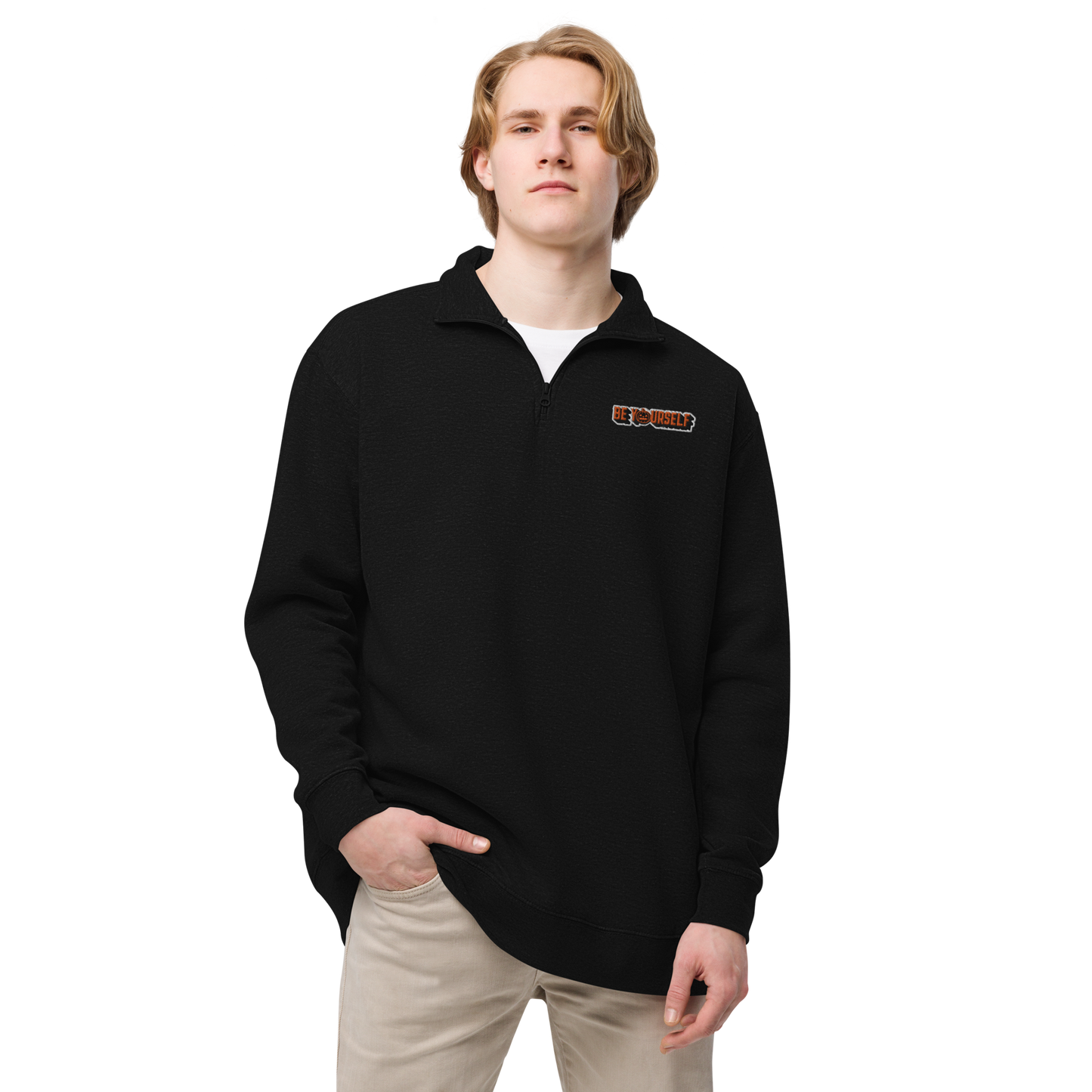 Be Yourself Fleece Pullover