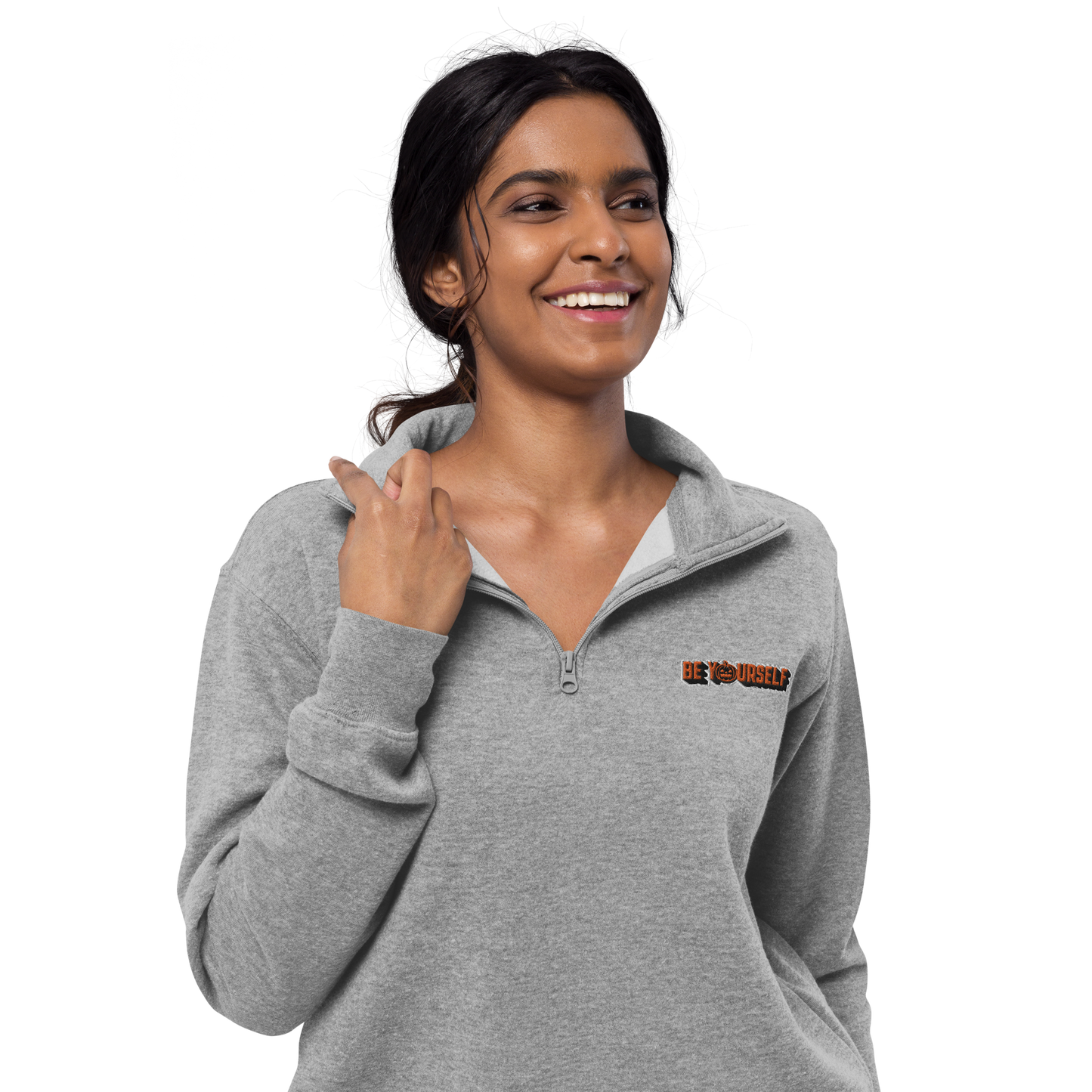 Be Yourself Fleece Pullover