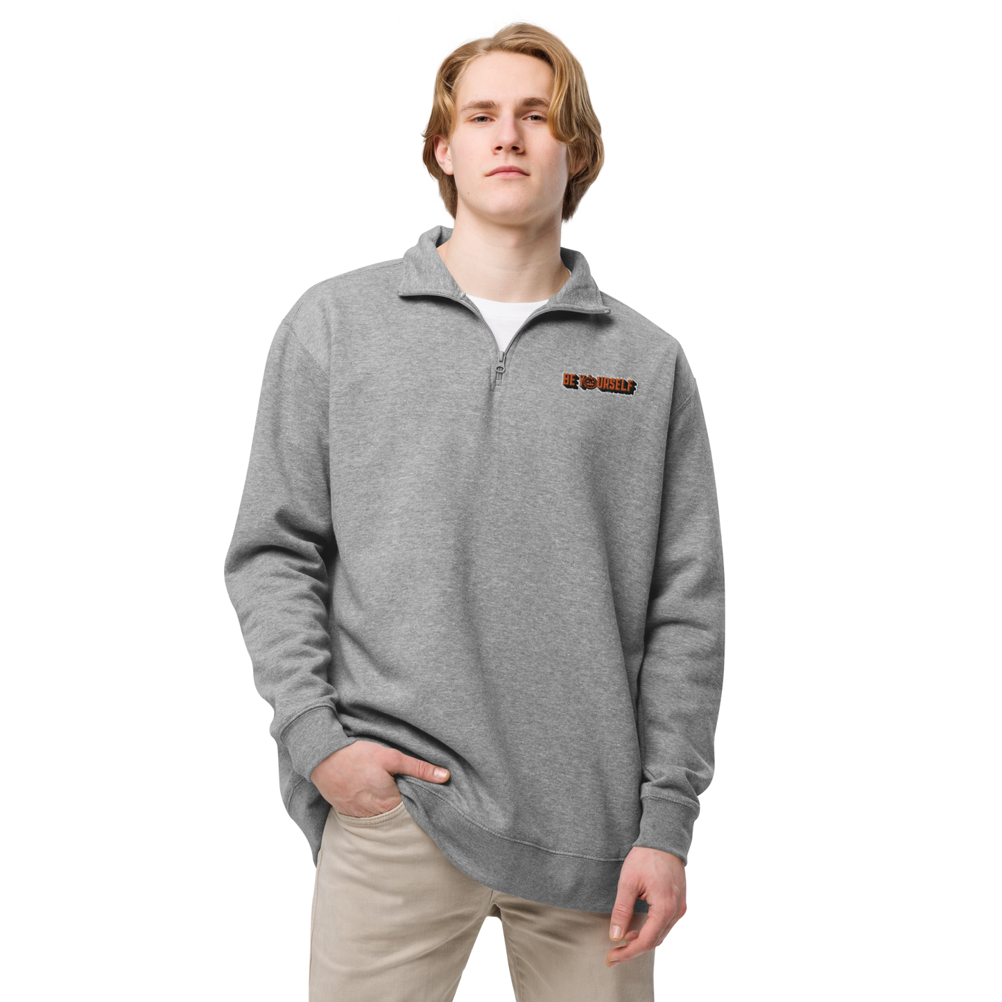 Be Yourself Fleece Pullover