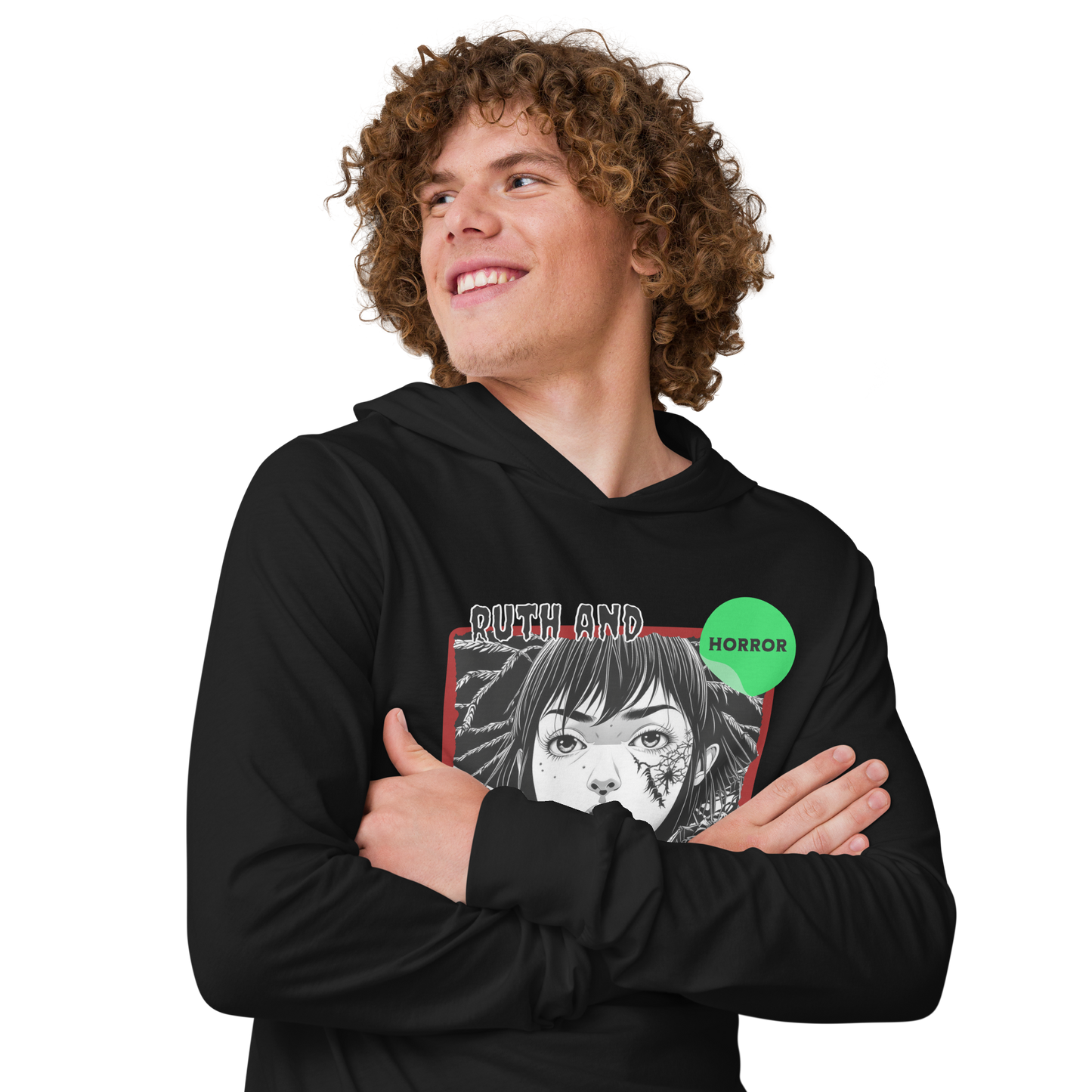 Ruth & The Red Spot Hooded Long-Sleeve Tee