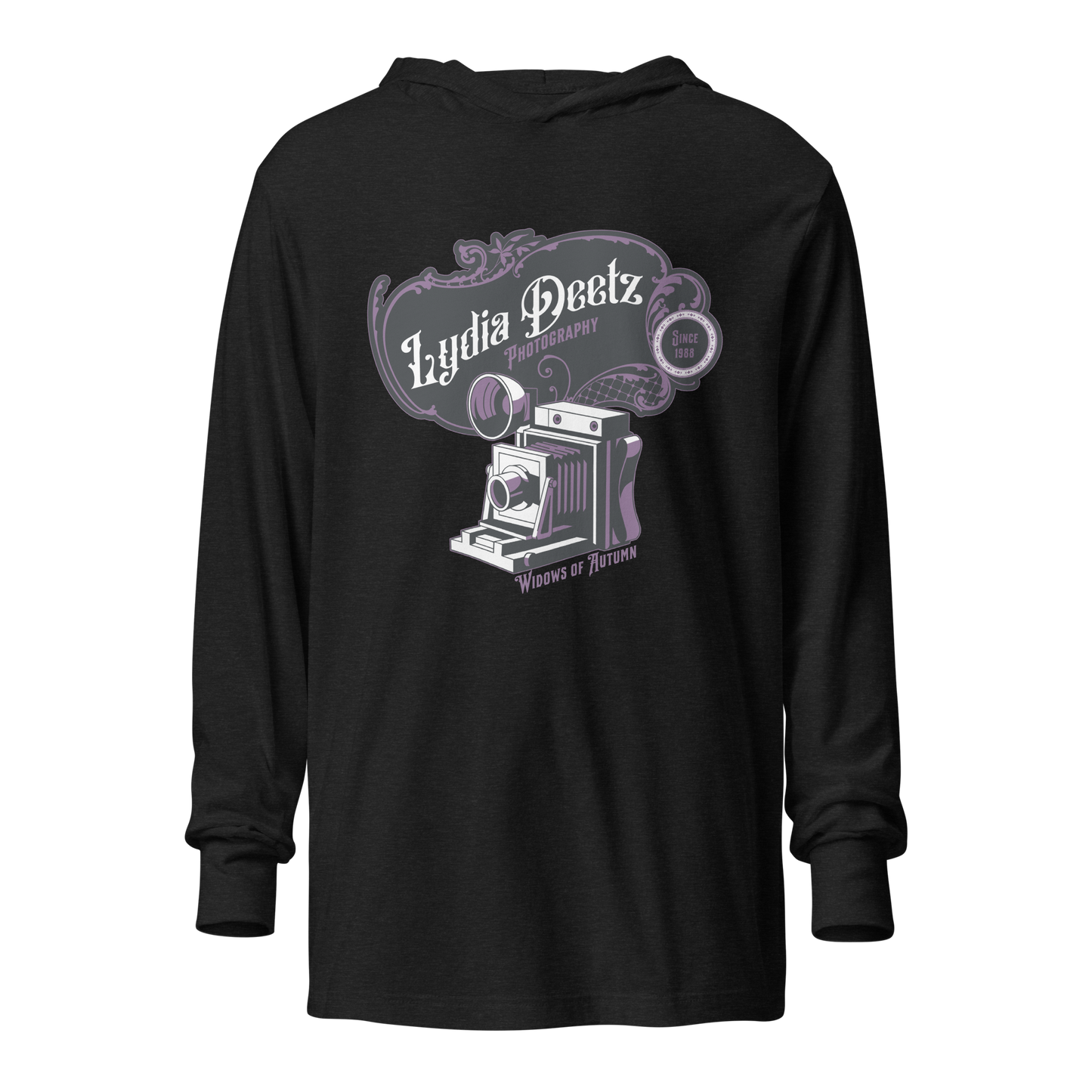Deetz Photography Hooded Long Sleeve Tee