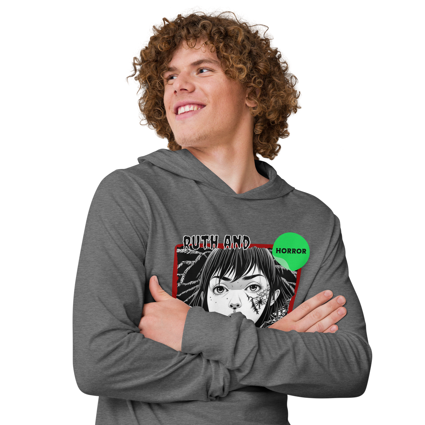 Ruth & The Red Spot Hooded Long-Sleeve Tee