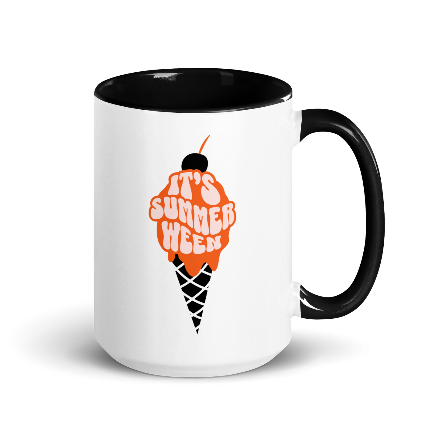 Summerween Ice Cream Accent Mug