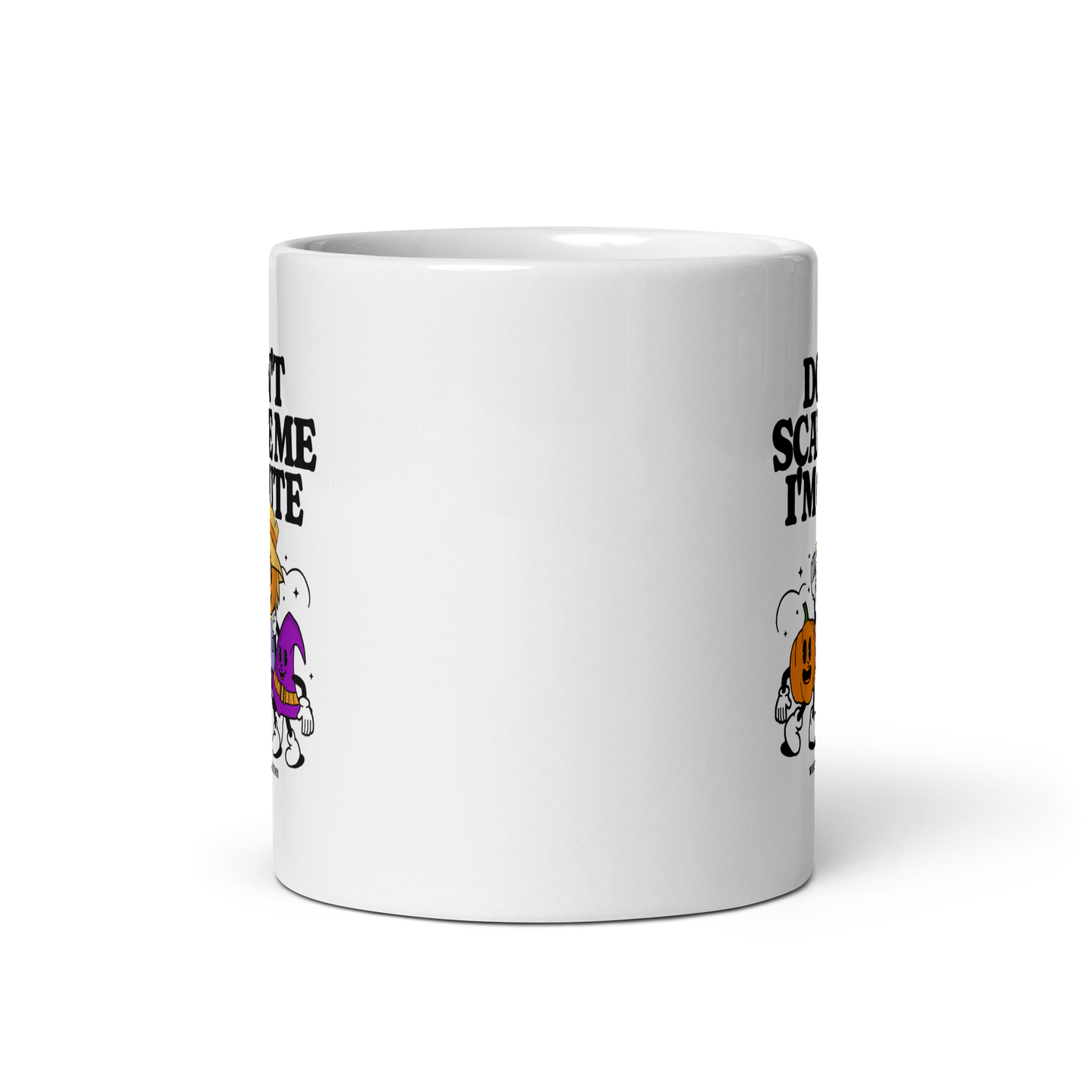 Don't Scare Me Mug - White