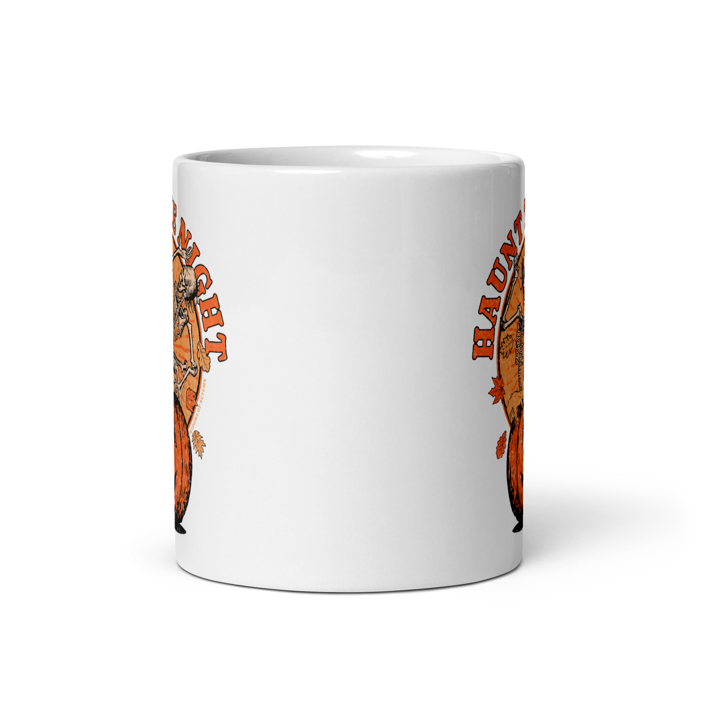 Haunt The Night Mug - White