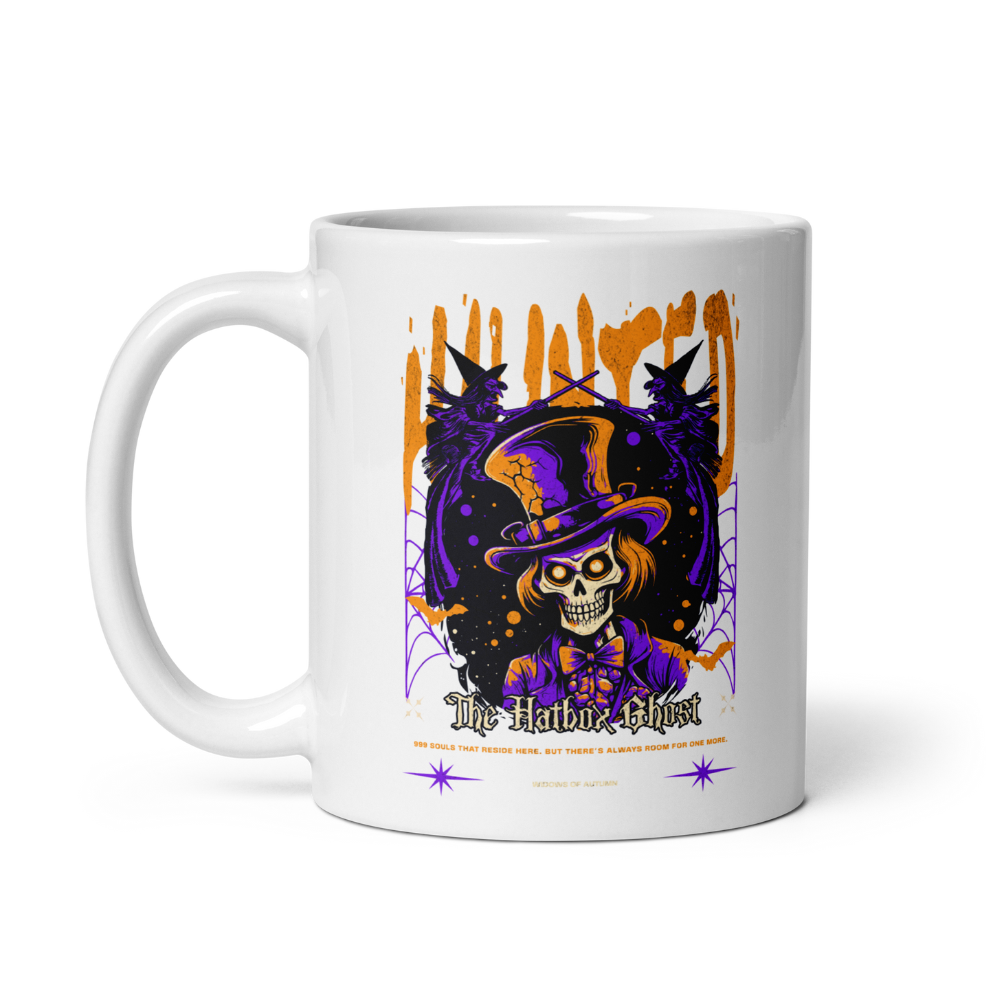 Hatbox Ghost Mug - White