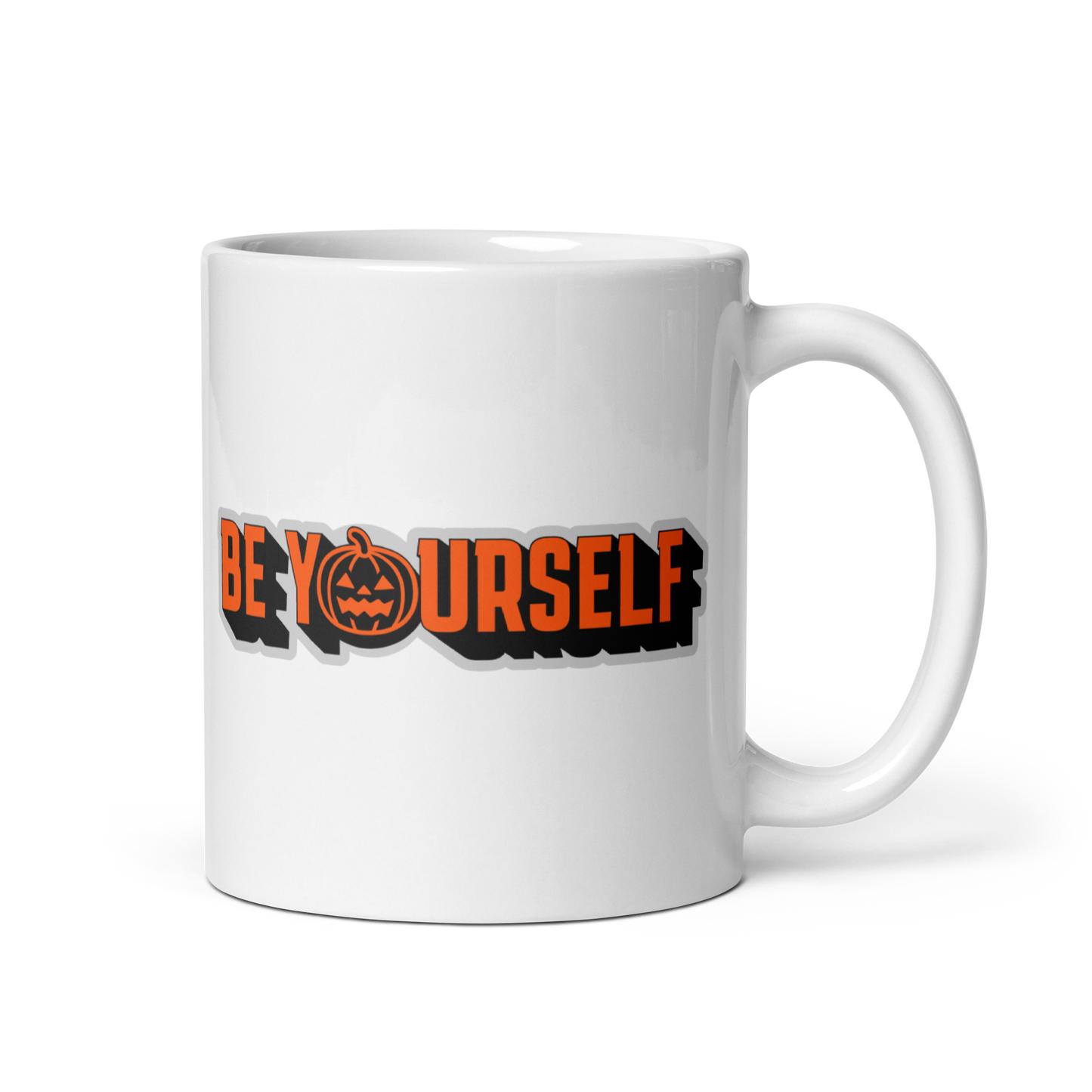 Be Yourself Mug- White