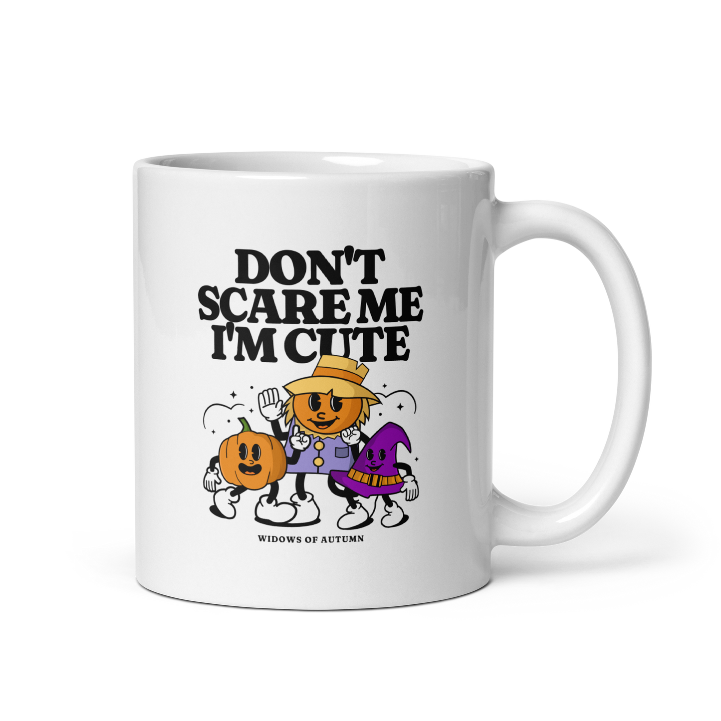 Don't Scare Me Mug - White